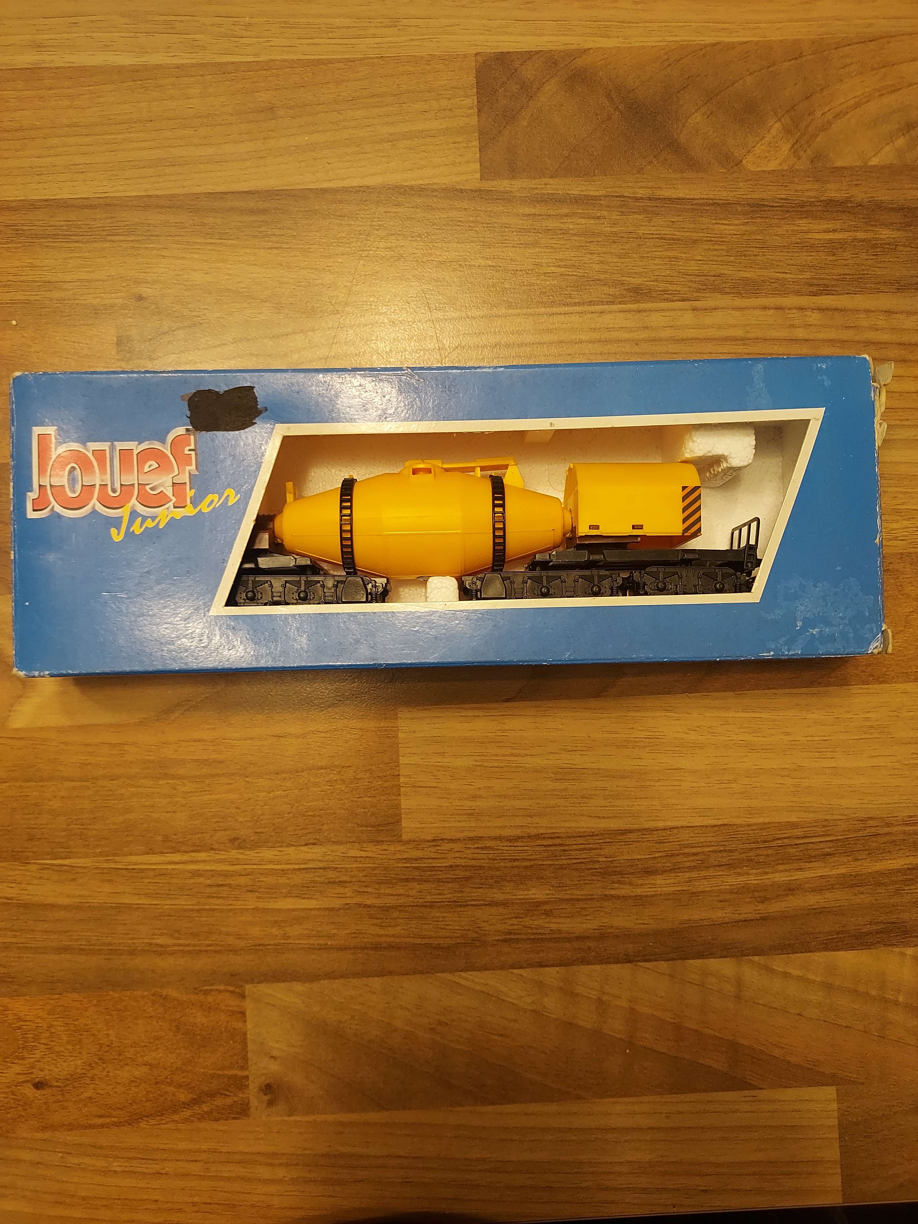 JOUEF HO 330300 WAGON POCHE TRANSPORT DE FONTE JAUNE BOITE D&rsquo;ORIGINE HO 