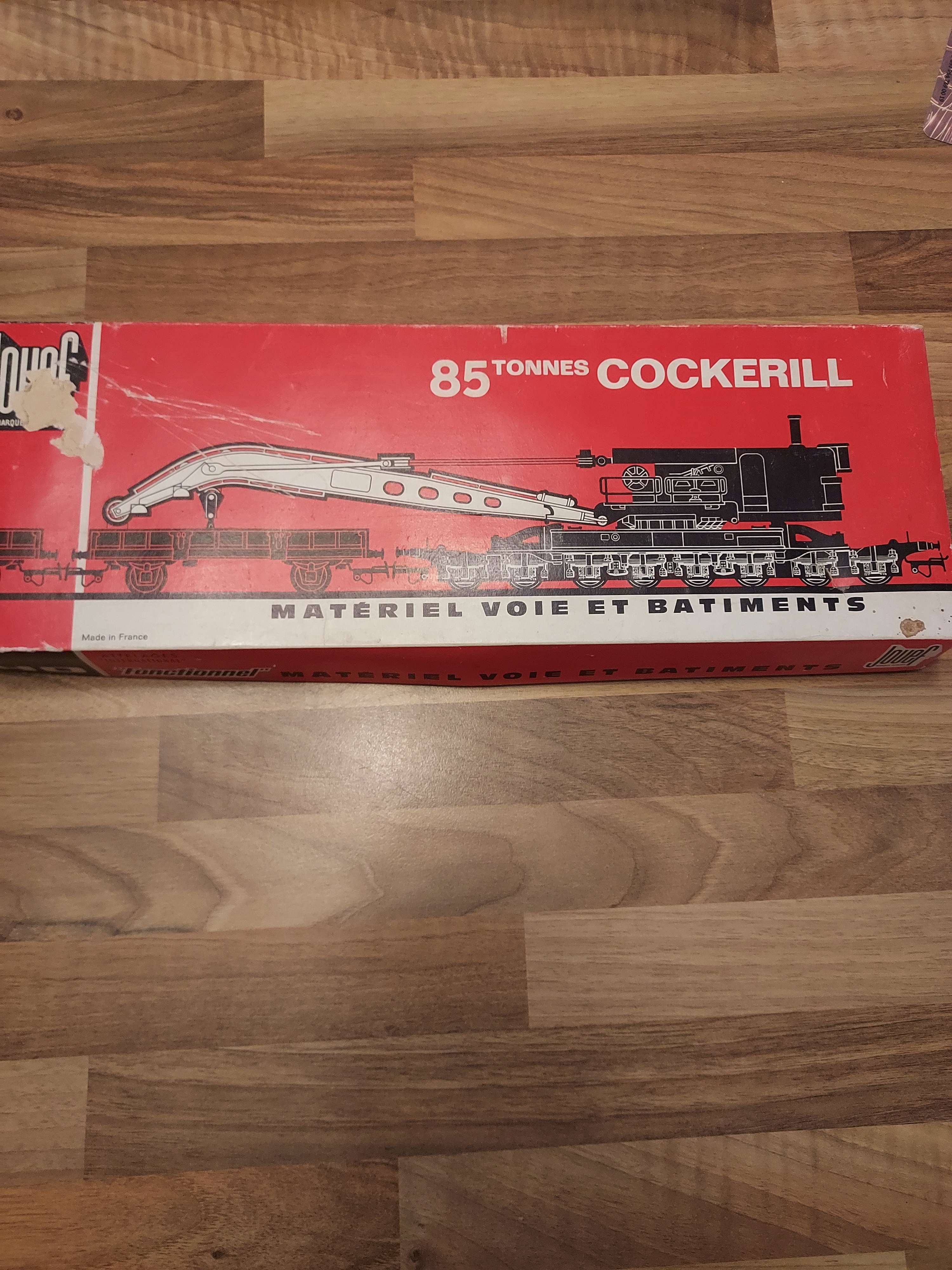 JOUEF WAGON GRUE COCKERILL 85 TONNES HO R&Eacute;F&Eacute;RENCE 663 ref 81