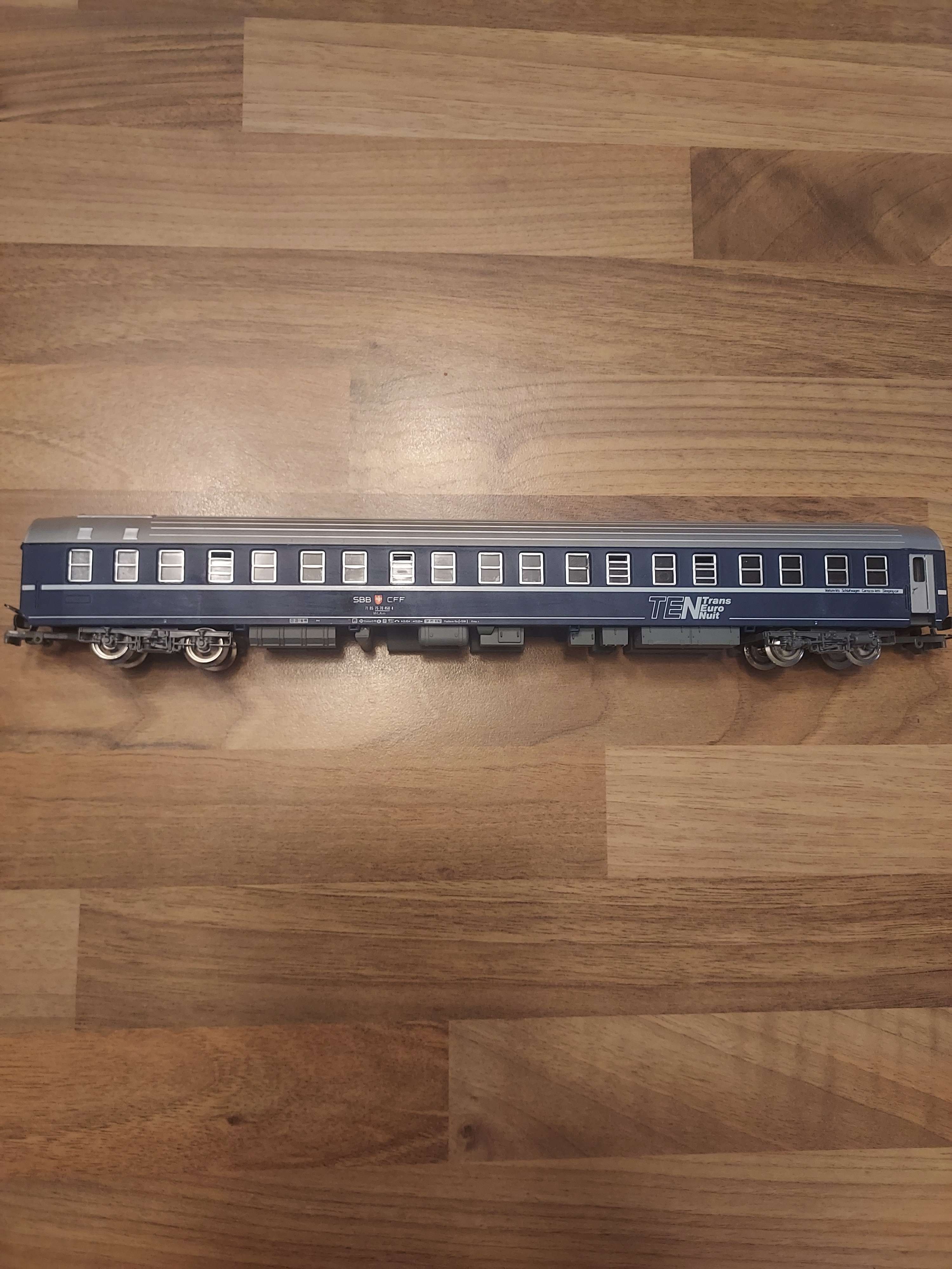 JOUEF voiture lits type T2s TEN SBB CFF FFS 5784  REF 83