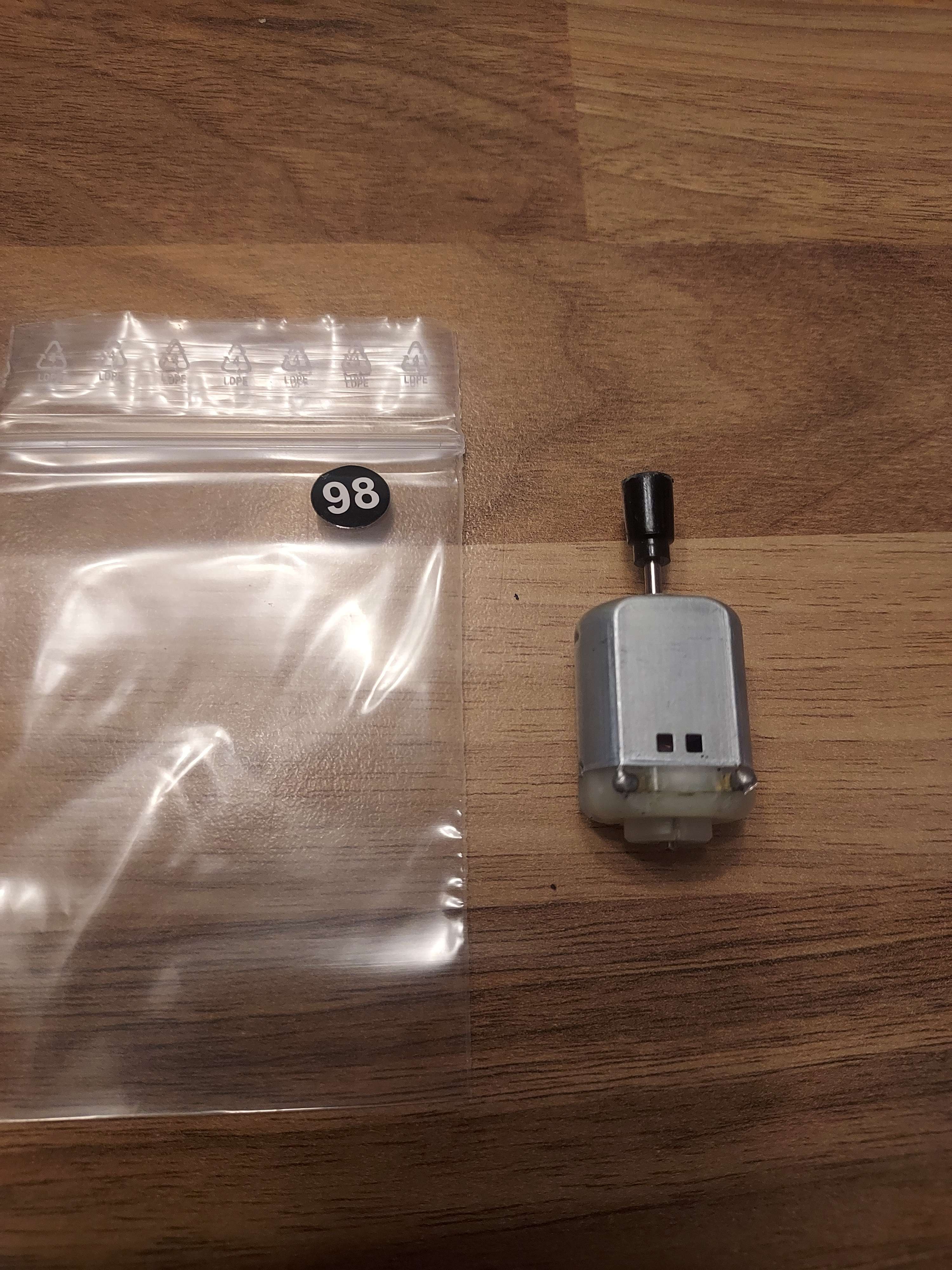 Jouef moteur de tgv eurostar avec noix de cardan HO ref 98