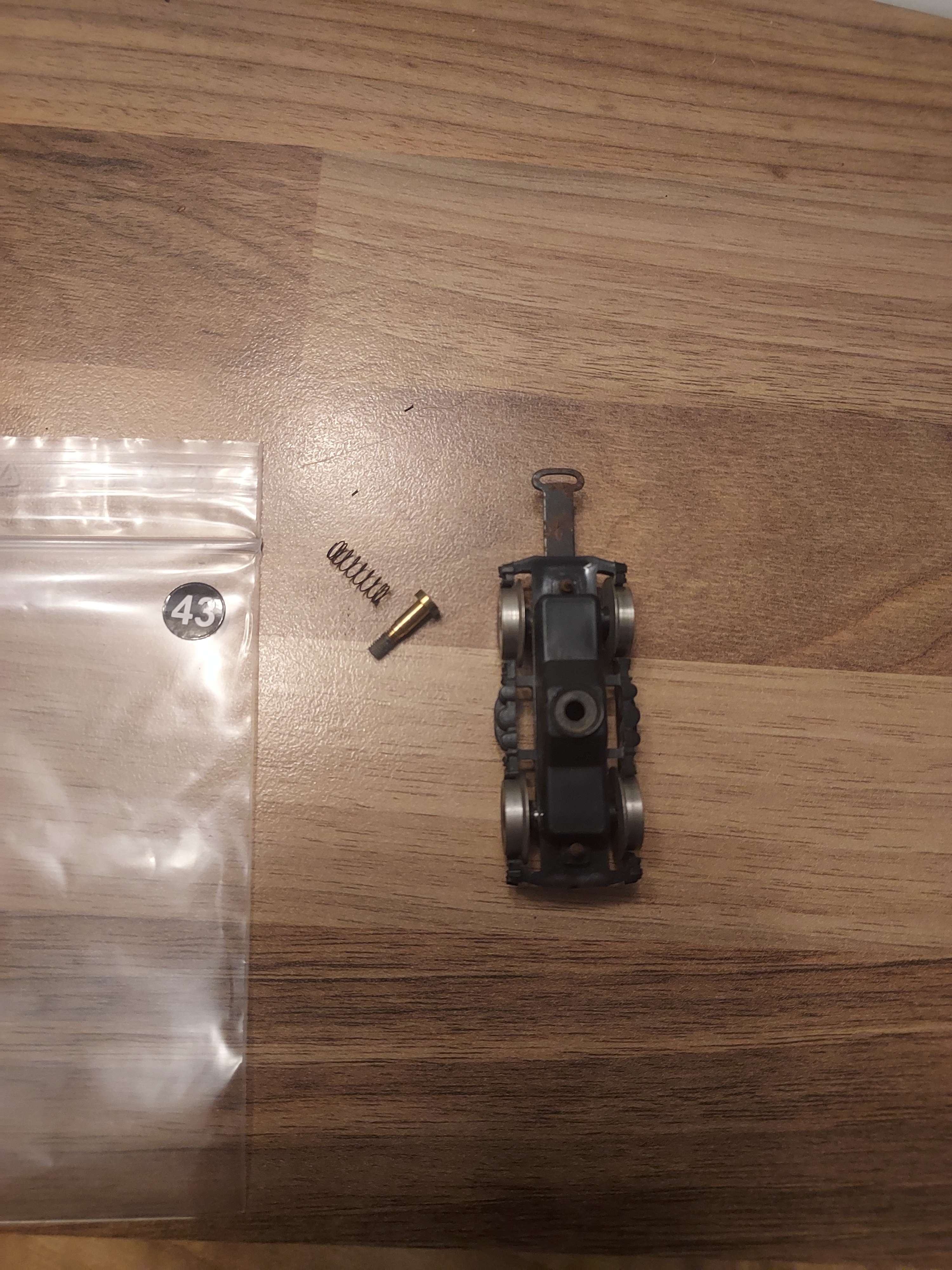 Lima Bogie avec essieux de TEE XR 7771 trans europ express HO ref 43