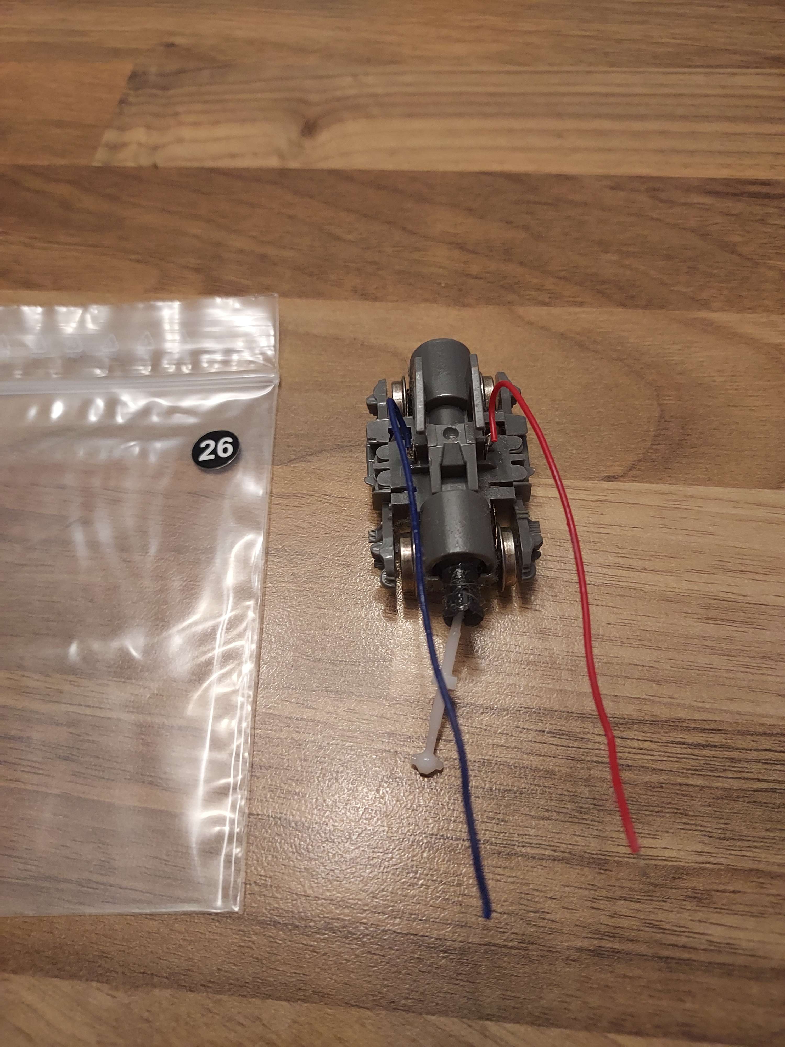 Mehano bogie capteurs avant de motrice HO ref 26