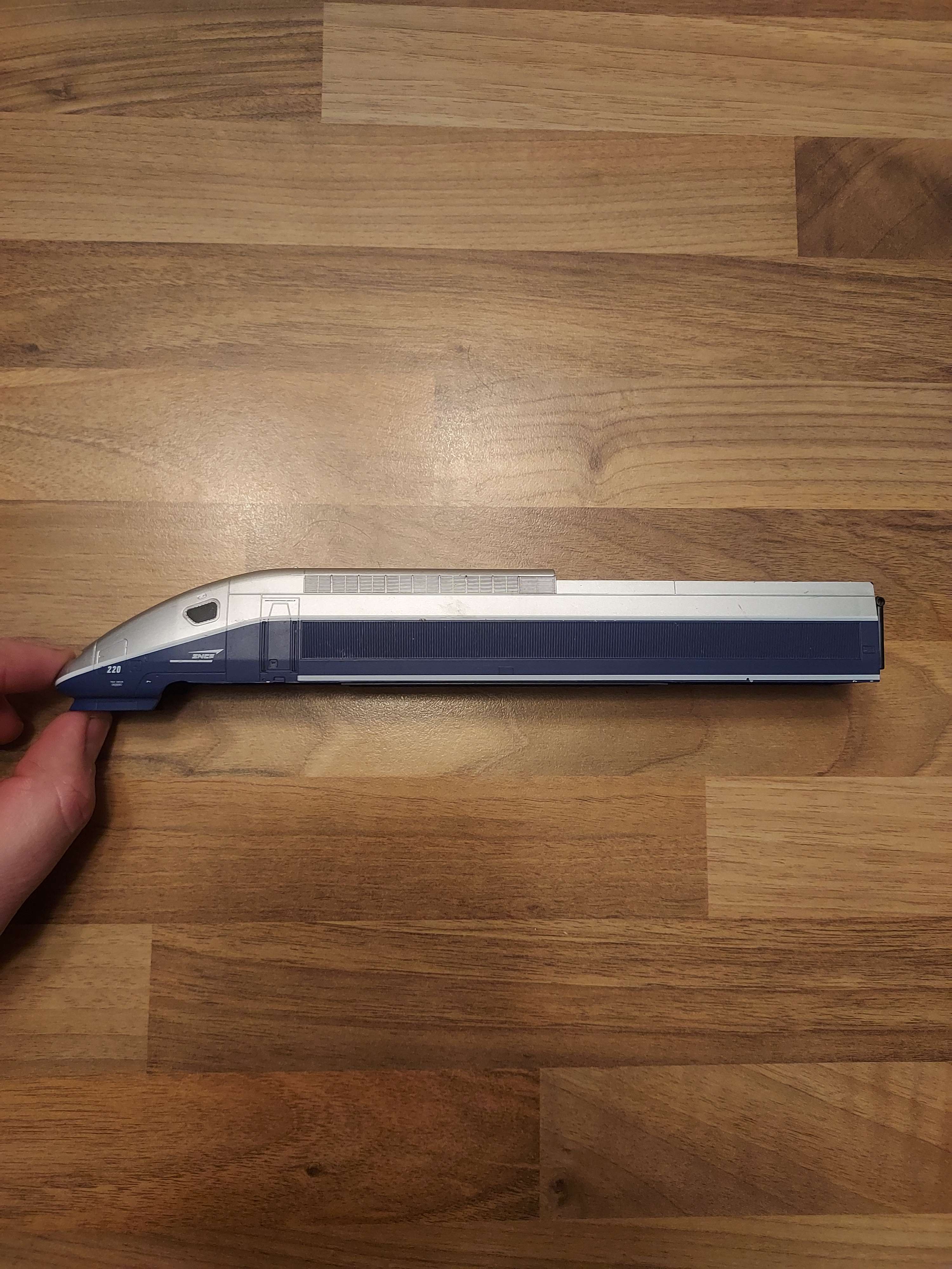 Jouef caisse carrosserie coque de tgv duplex motrice 220 HO ref 88 