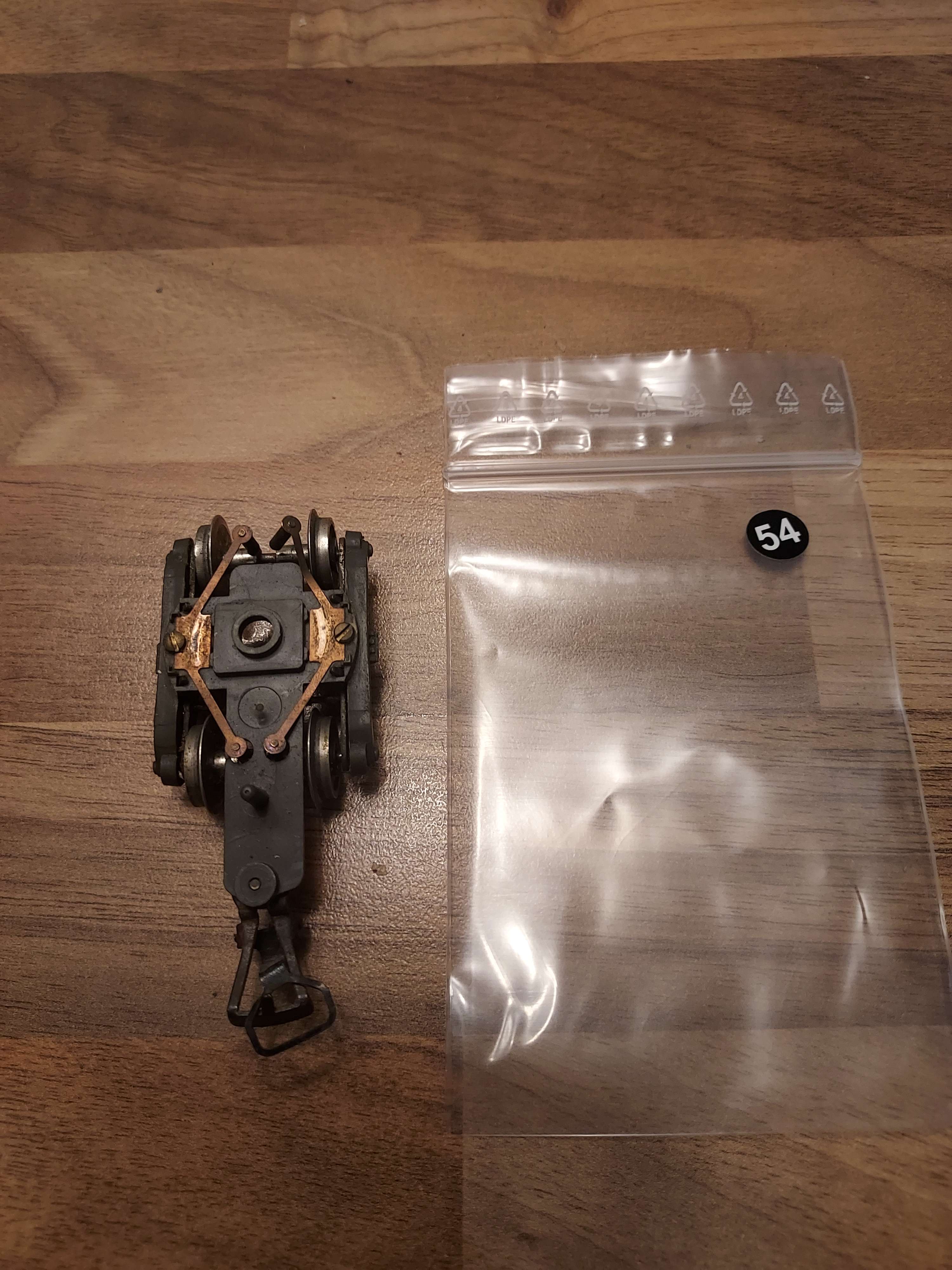 Jouef bogie capteurs pour motrice autorail BUDD HO ref 54