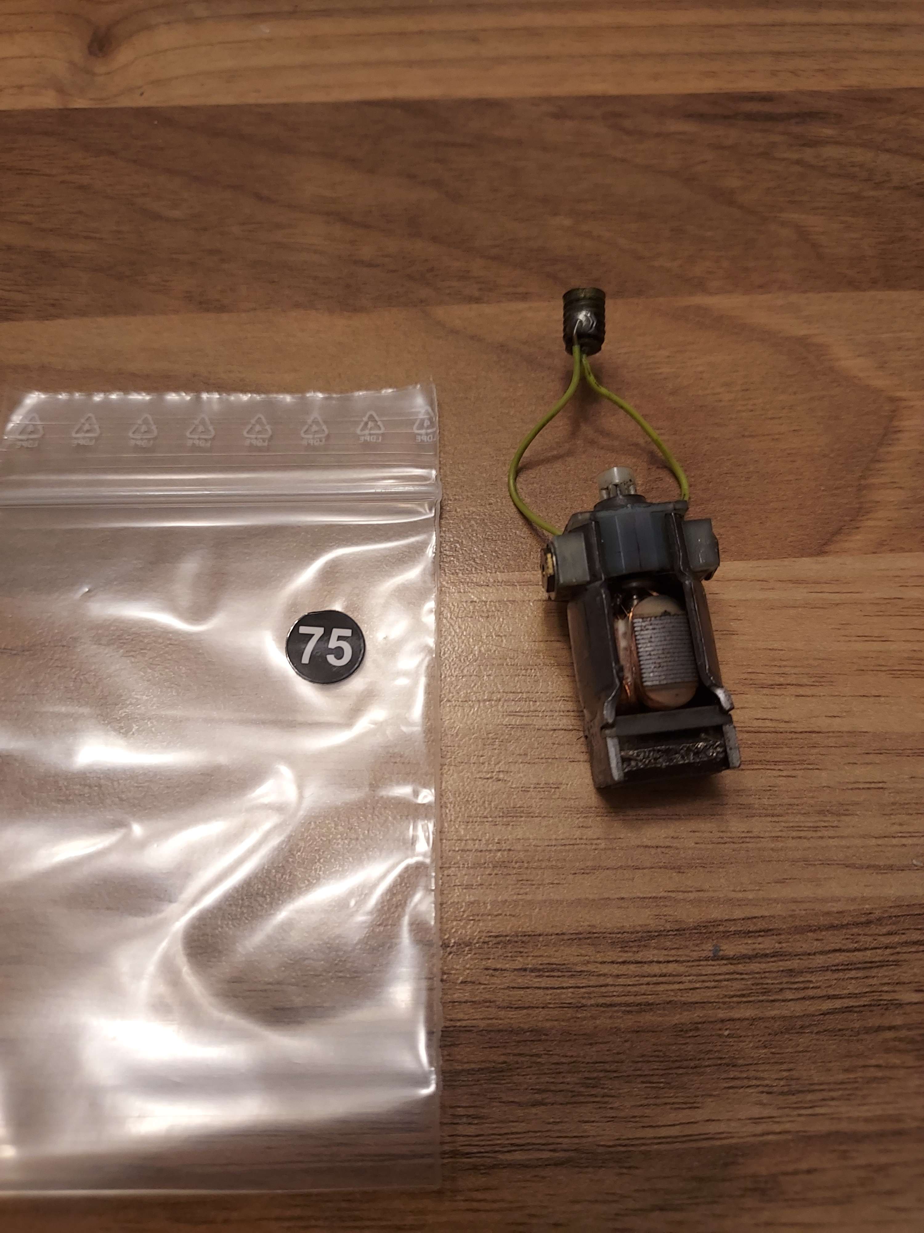 Jouef moteur Autorail BUDD HO ref 75 fonctionne 