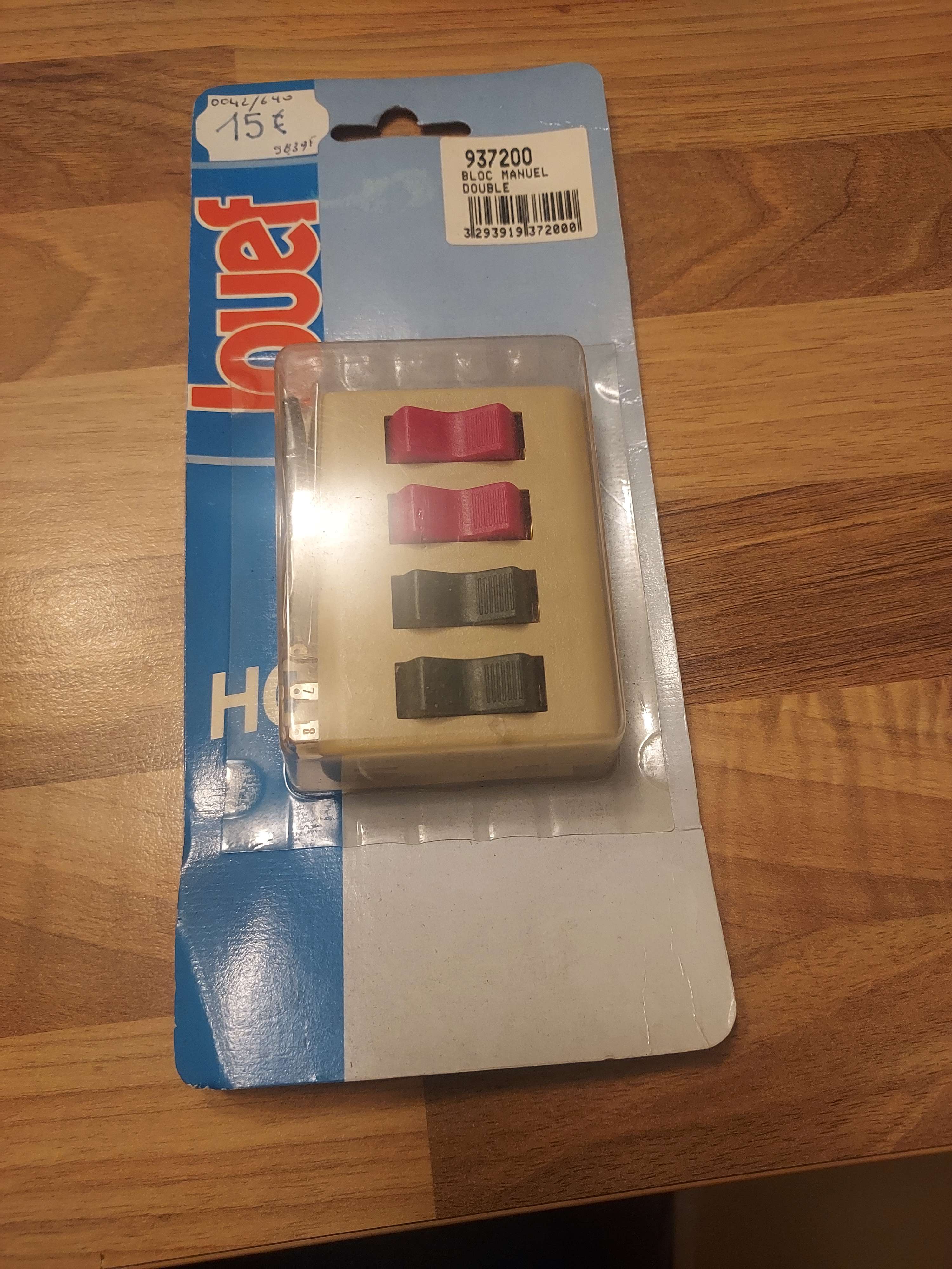 Jouef interrupteur &agrave; commande manuelleme 9372 neuf 