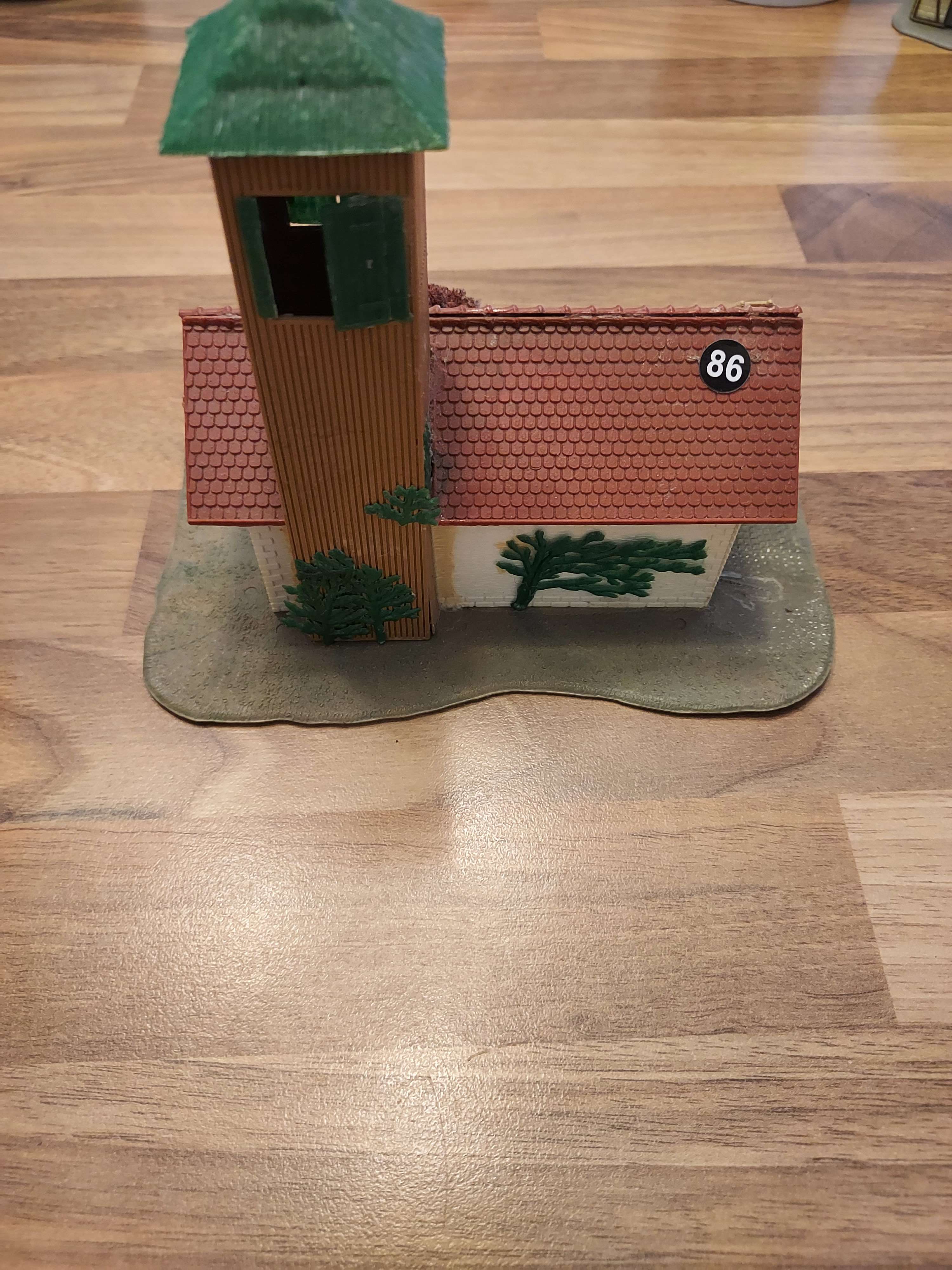 Jouef faller Busch maquette hangar grange HO ref 86 