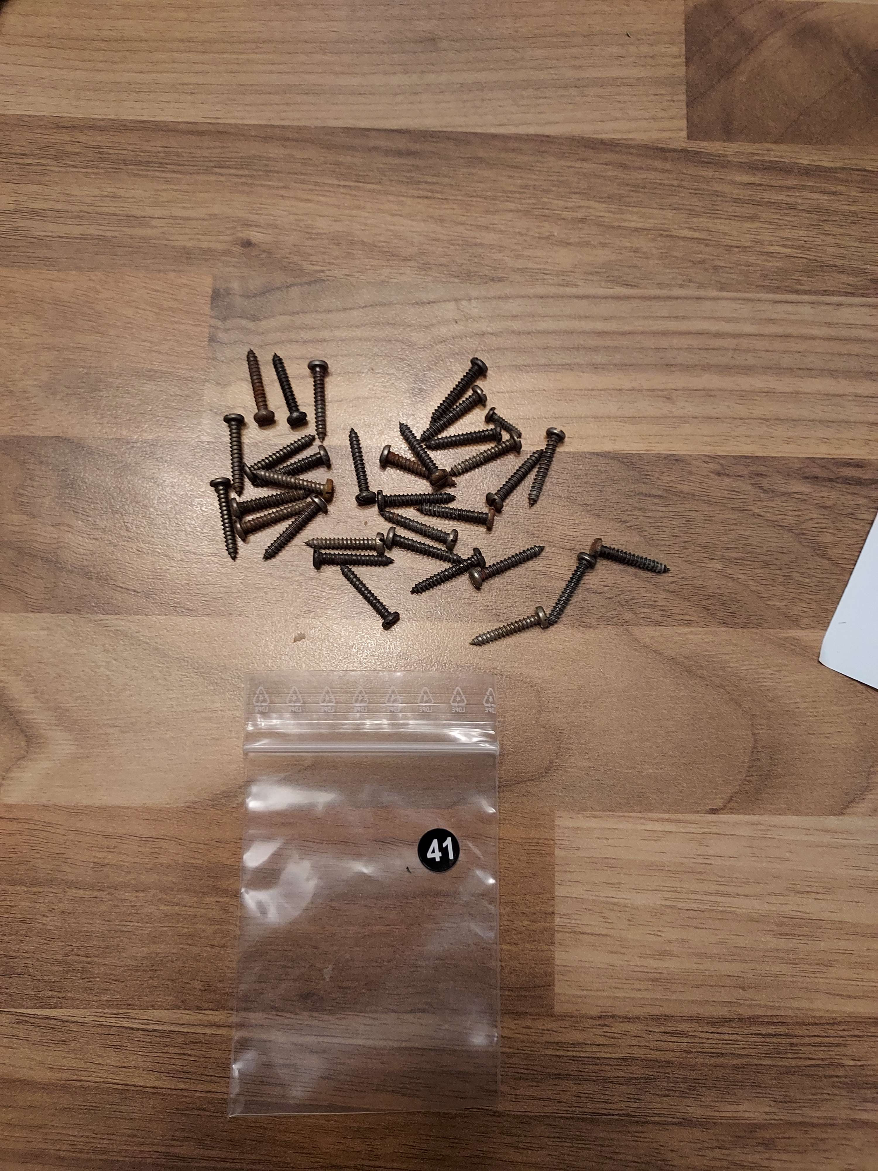 Lima lot de vis de motrice fausse motrice HO ref 41 