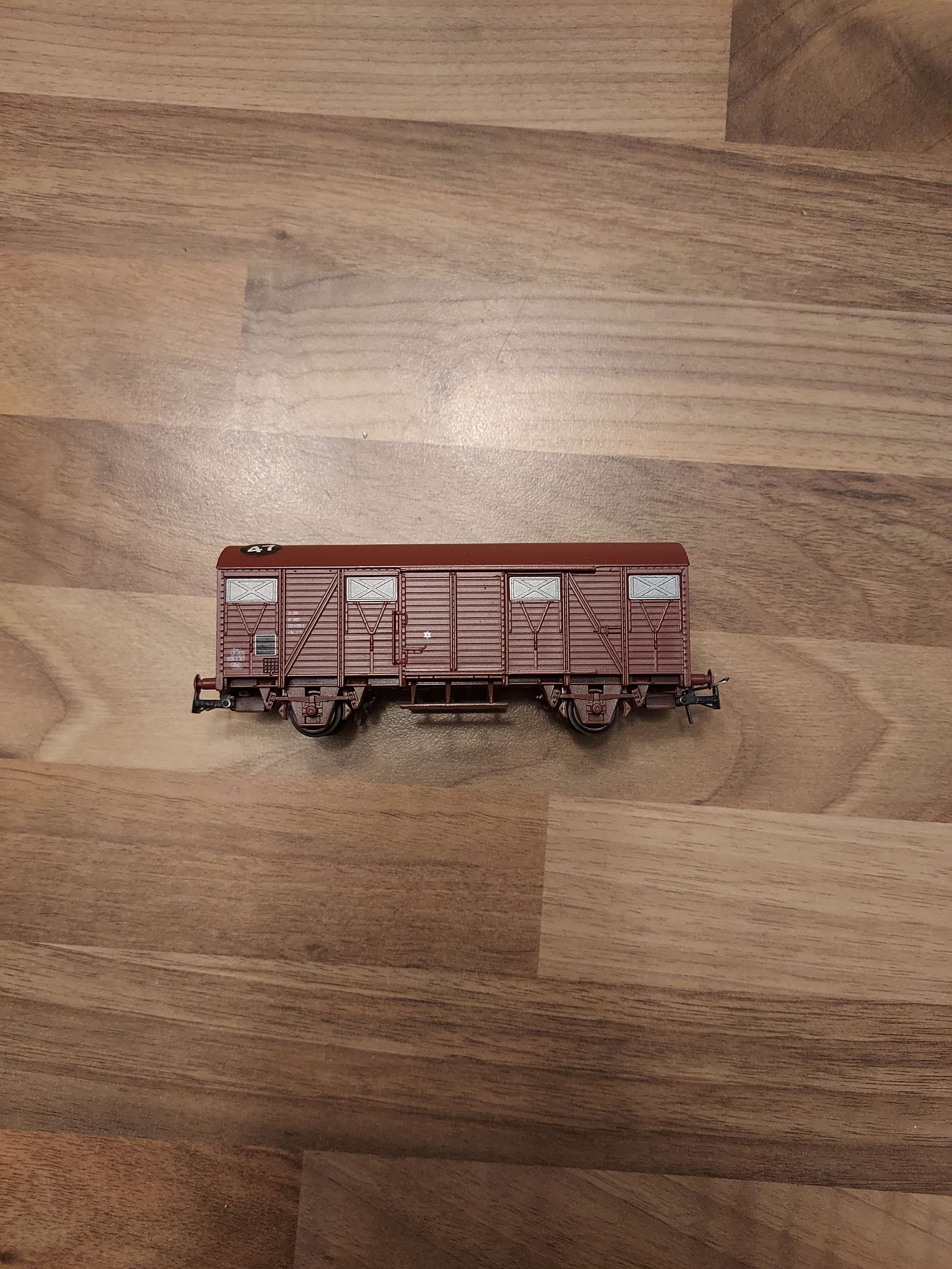 Jouef lima wagon Ho attelages &agrave; &eacute;longation ref 47