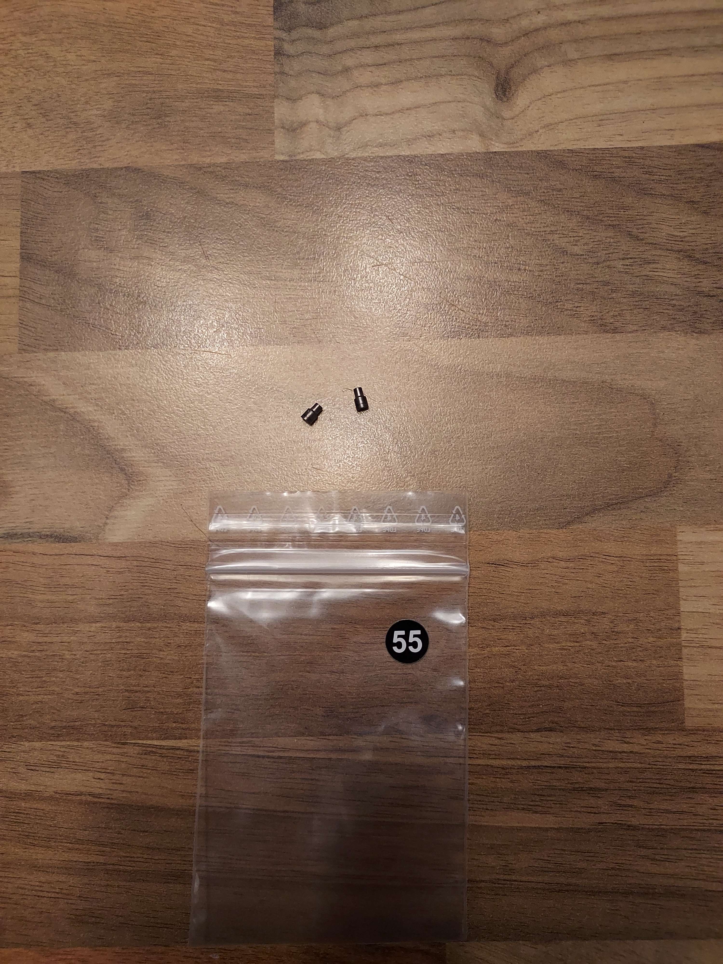 Lot de deux Charbons de moteur tgv lima ref 55  