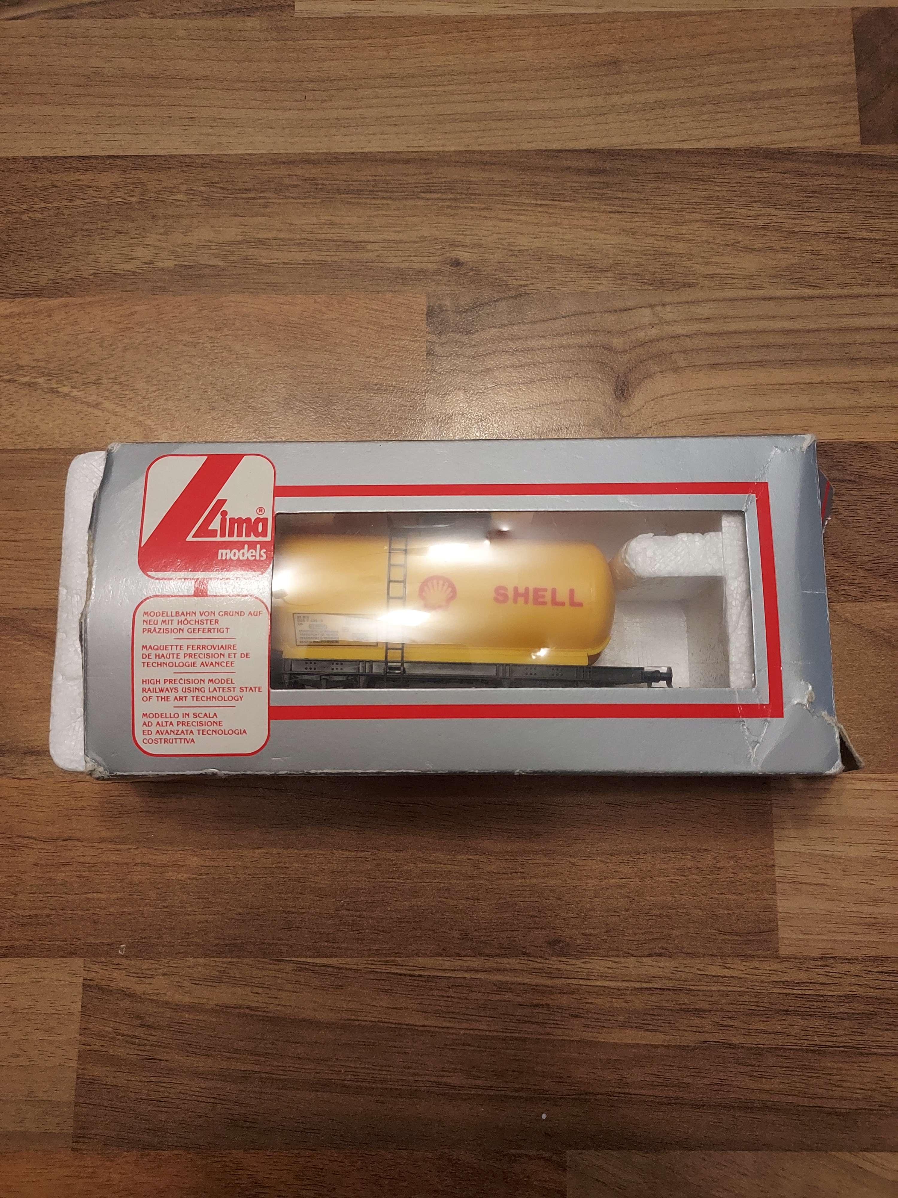 Lima wagon citerne shell HO ref 10 tbe