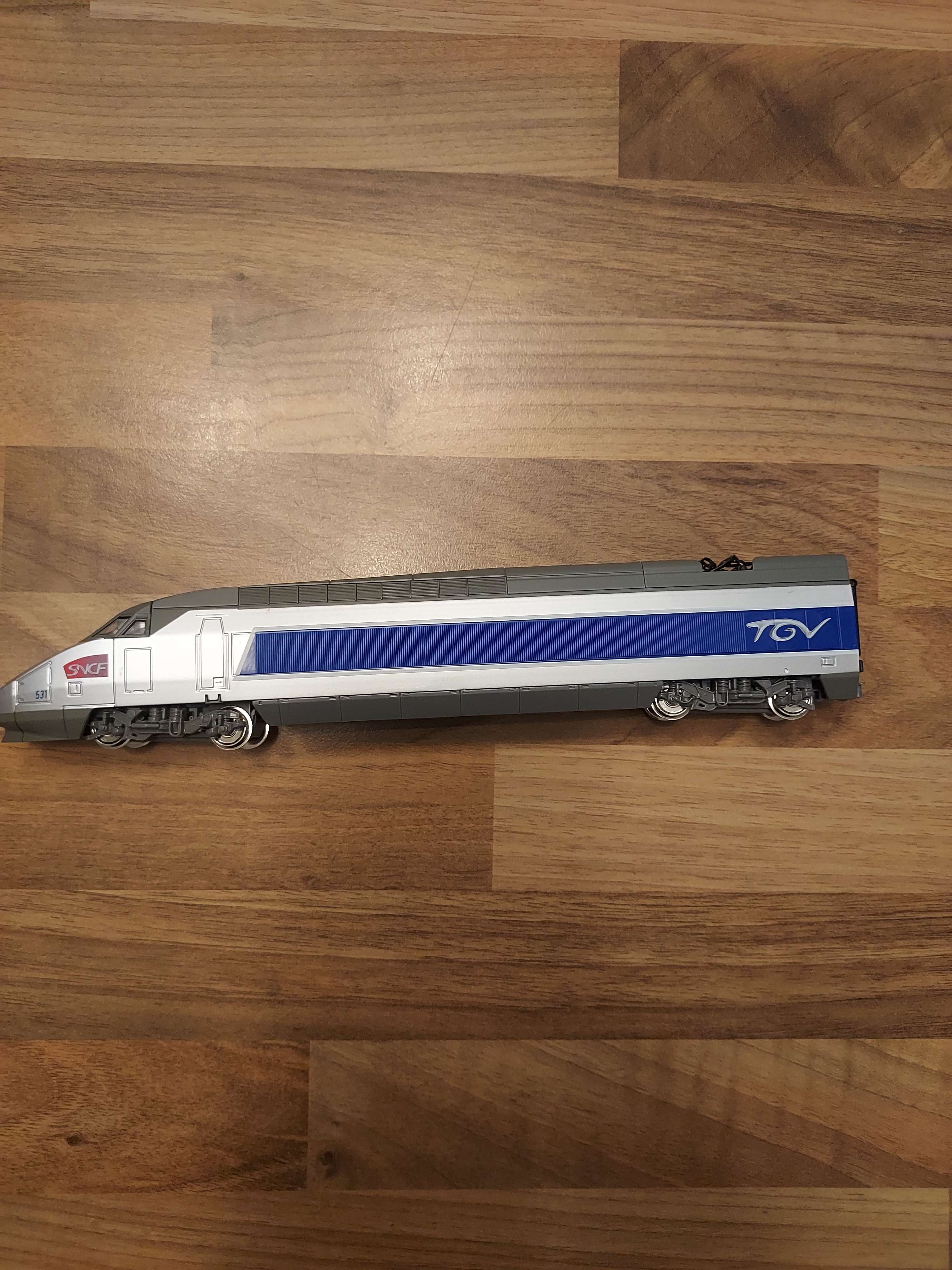 M&eacute;hano fausse motrice tgv Atlantique HO 531 tbe ref 78