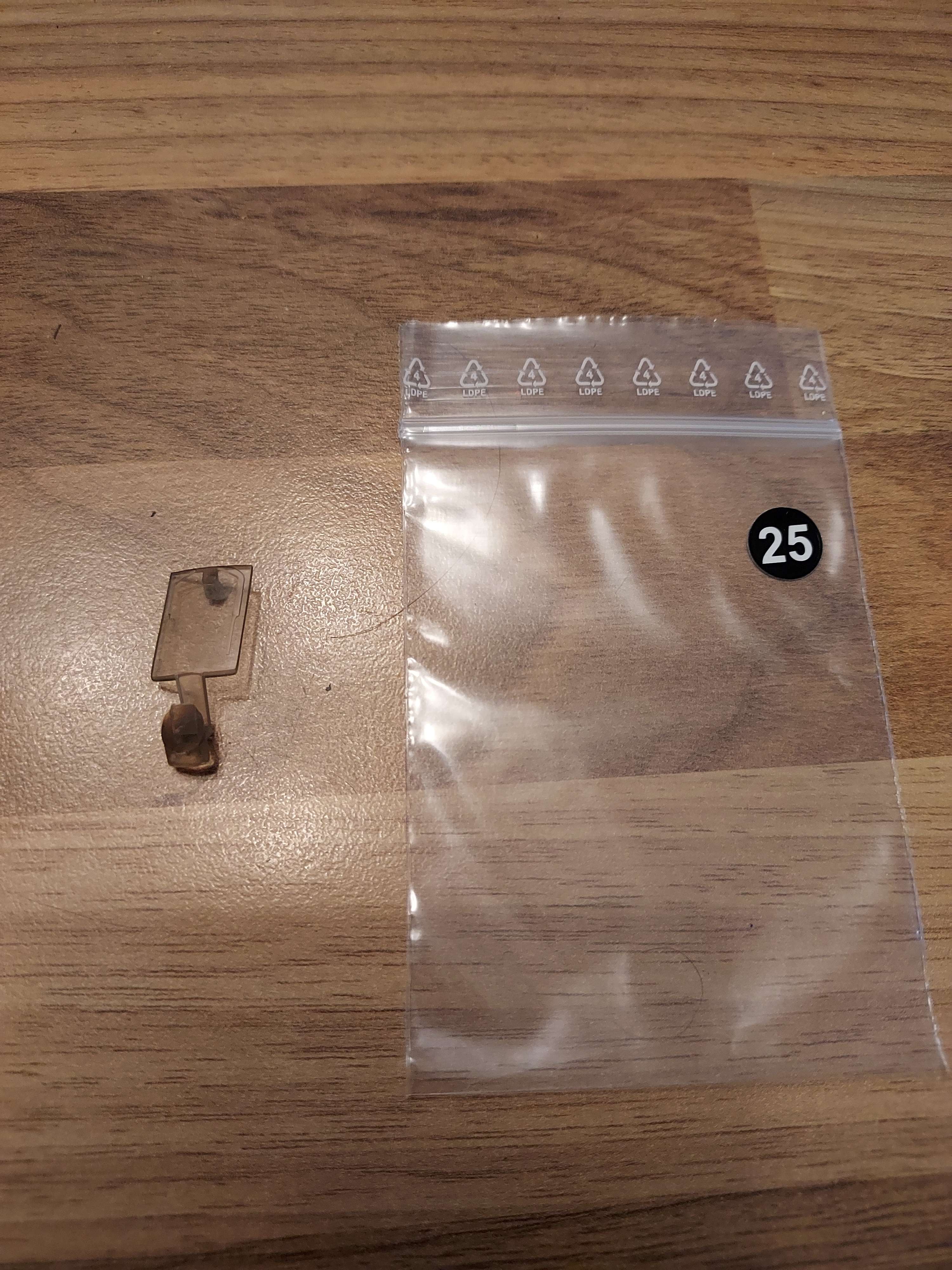 Jouef pare-brise de tgv eurostar HO ref 25