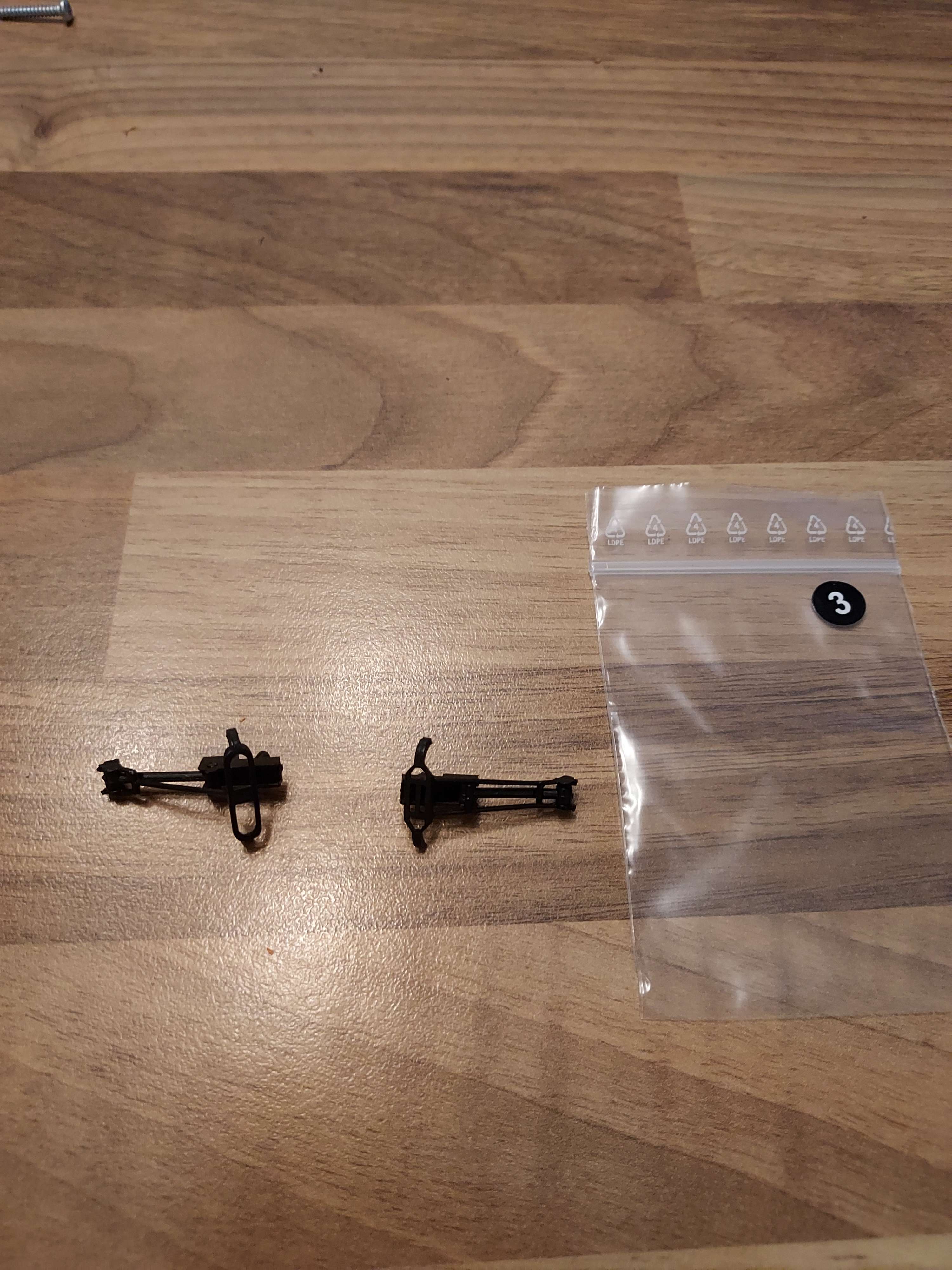 Jouef lot de deux pantographes de tgv eurostar HO ref 3