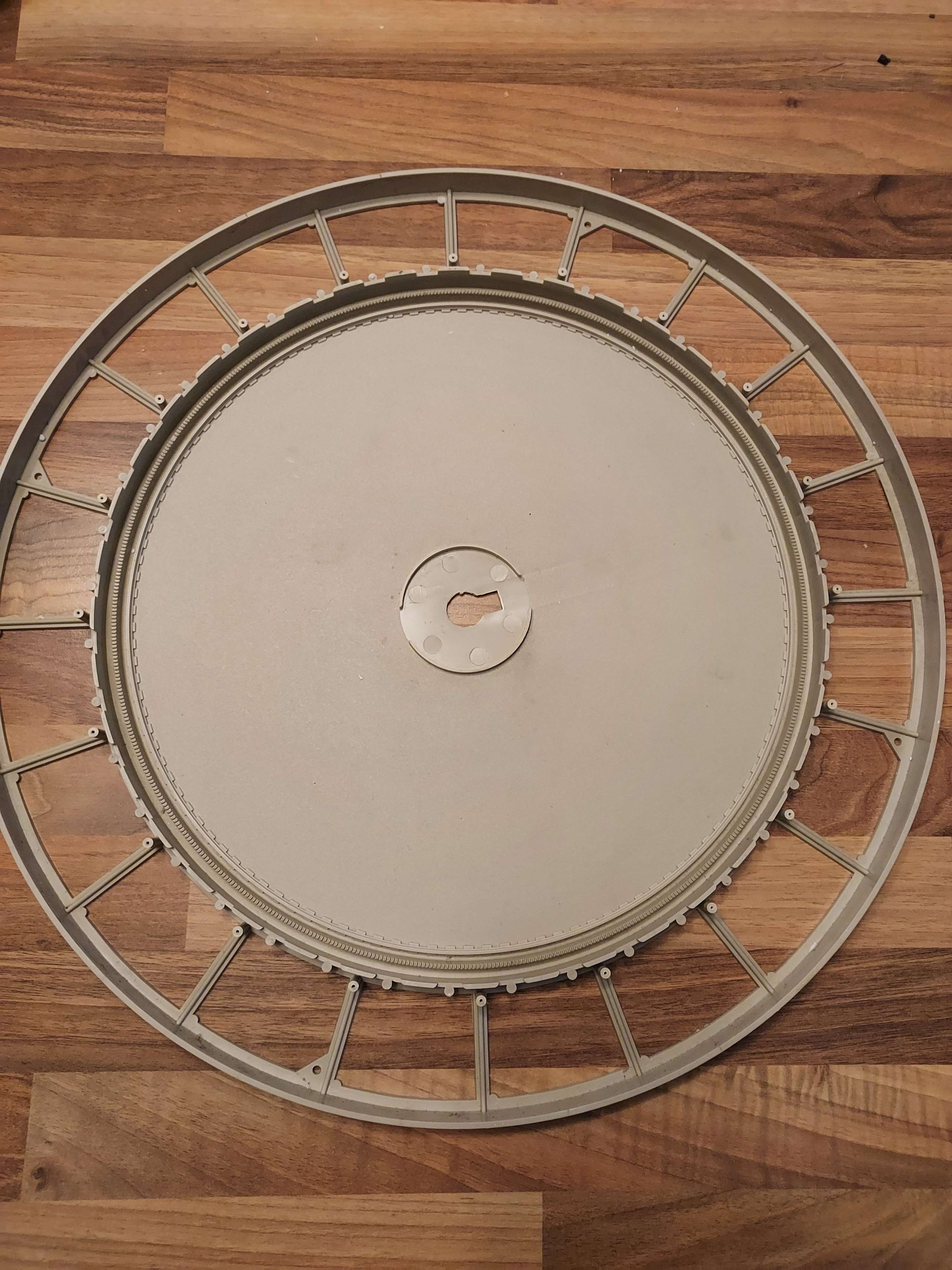 Jouef socle pour pont tournant beige HO 