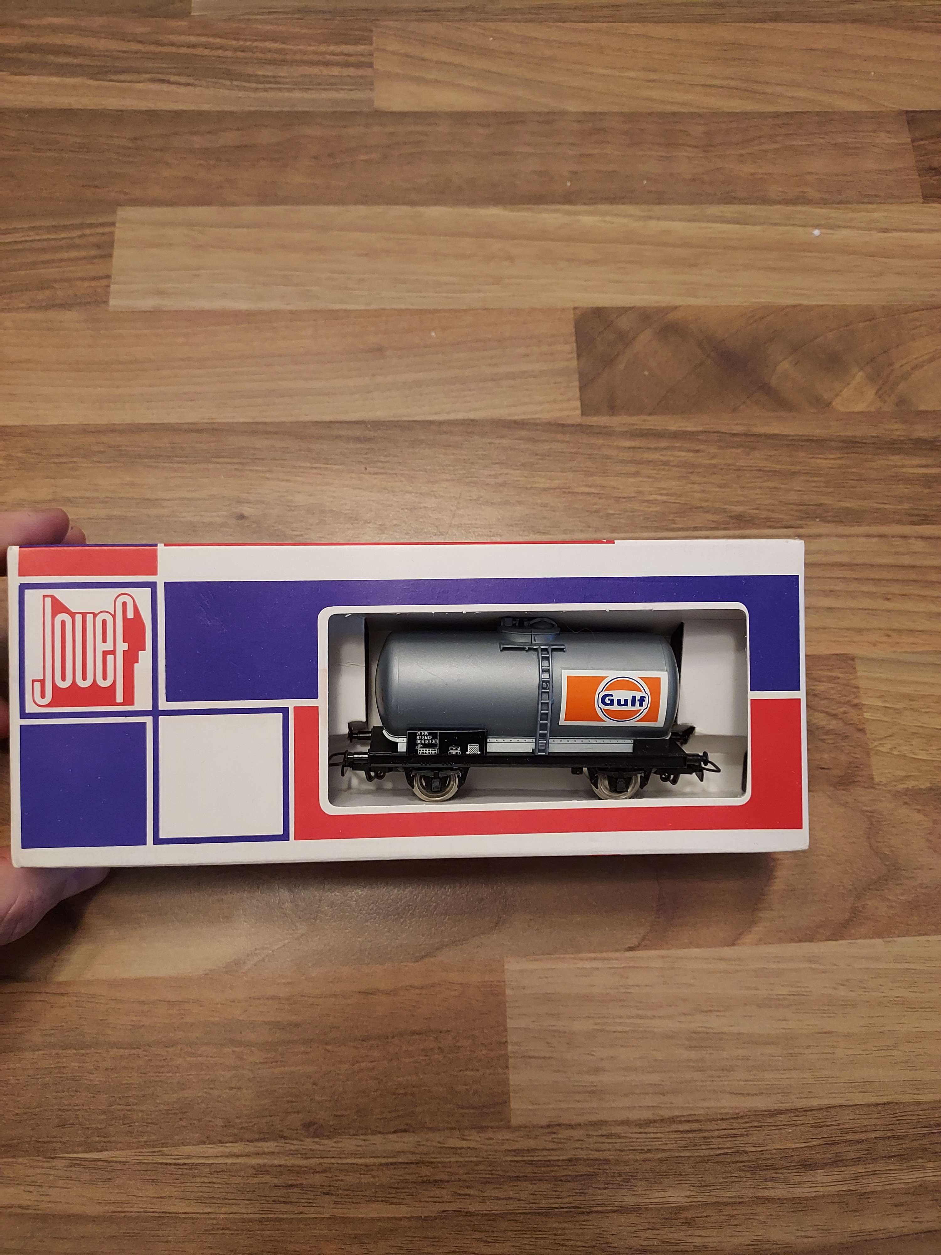 Jouef wagon citerne gulf 6309 avec boite Ho