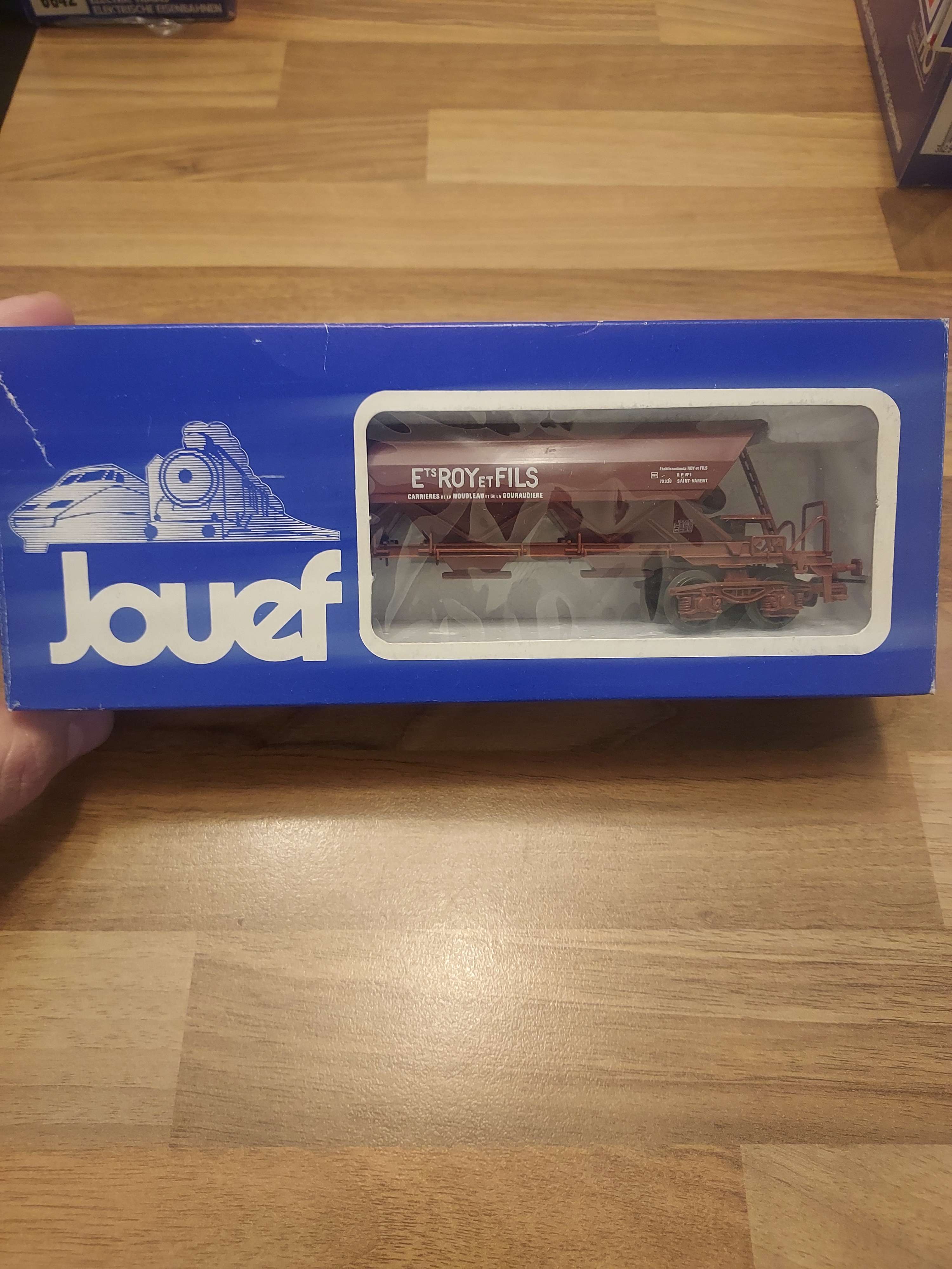 Jouef wagon 6644  tr&eacute;mie ets Roy et fils ho avec boite ref 2