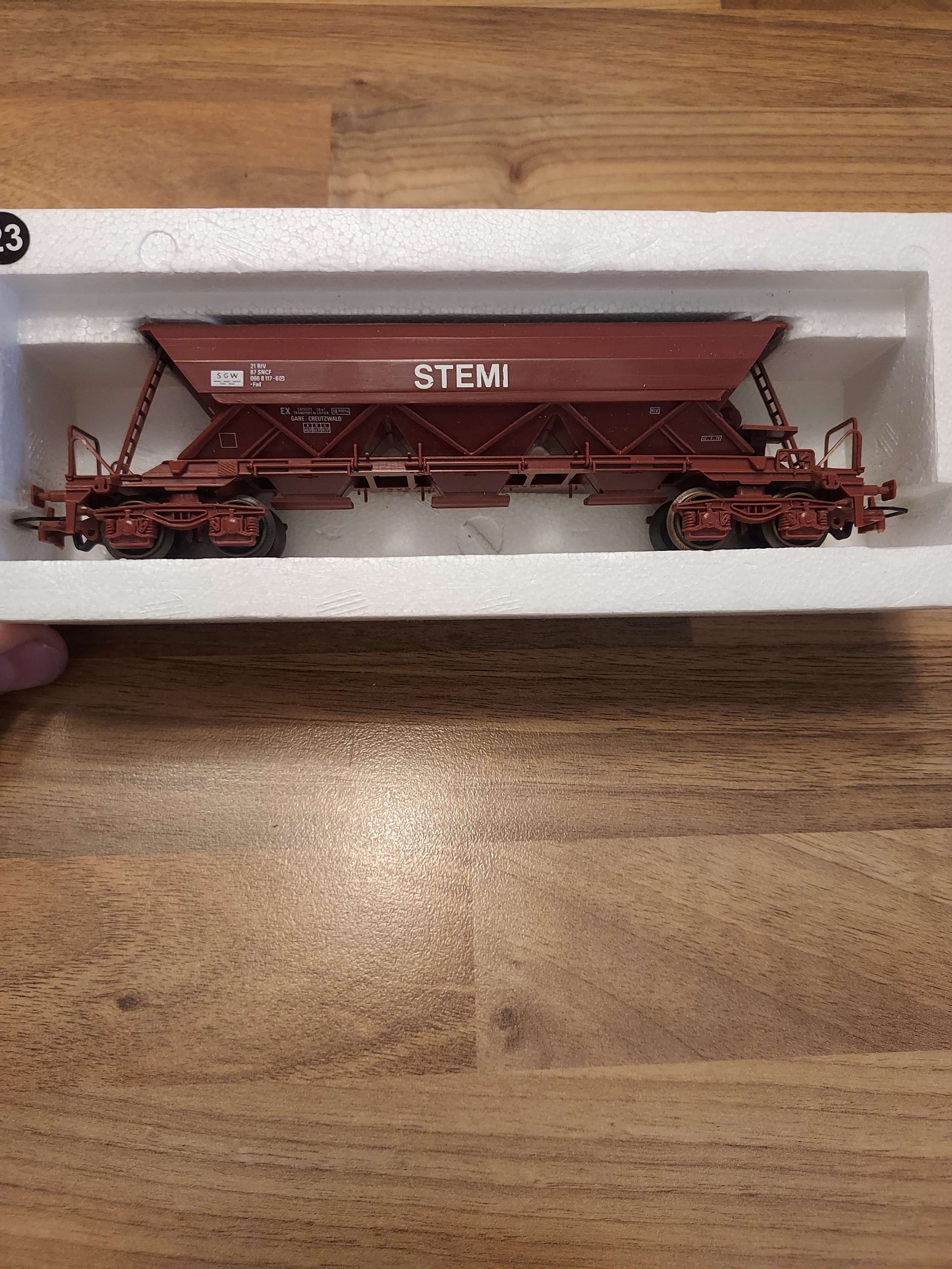 Jouef wagon tr&eacute;mie stemi HO ref 23
