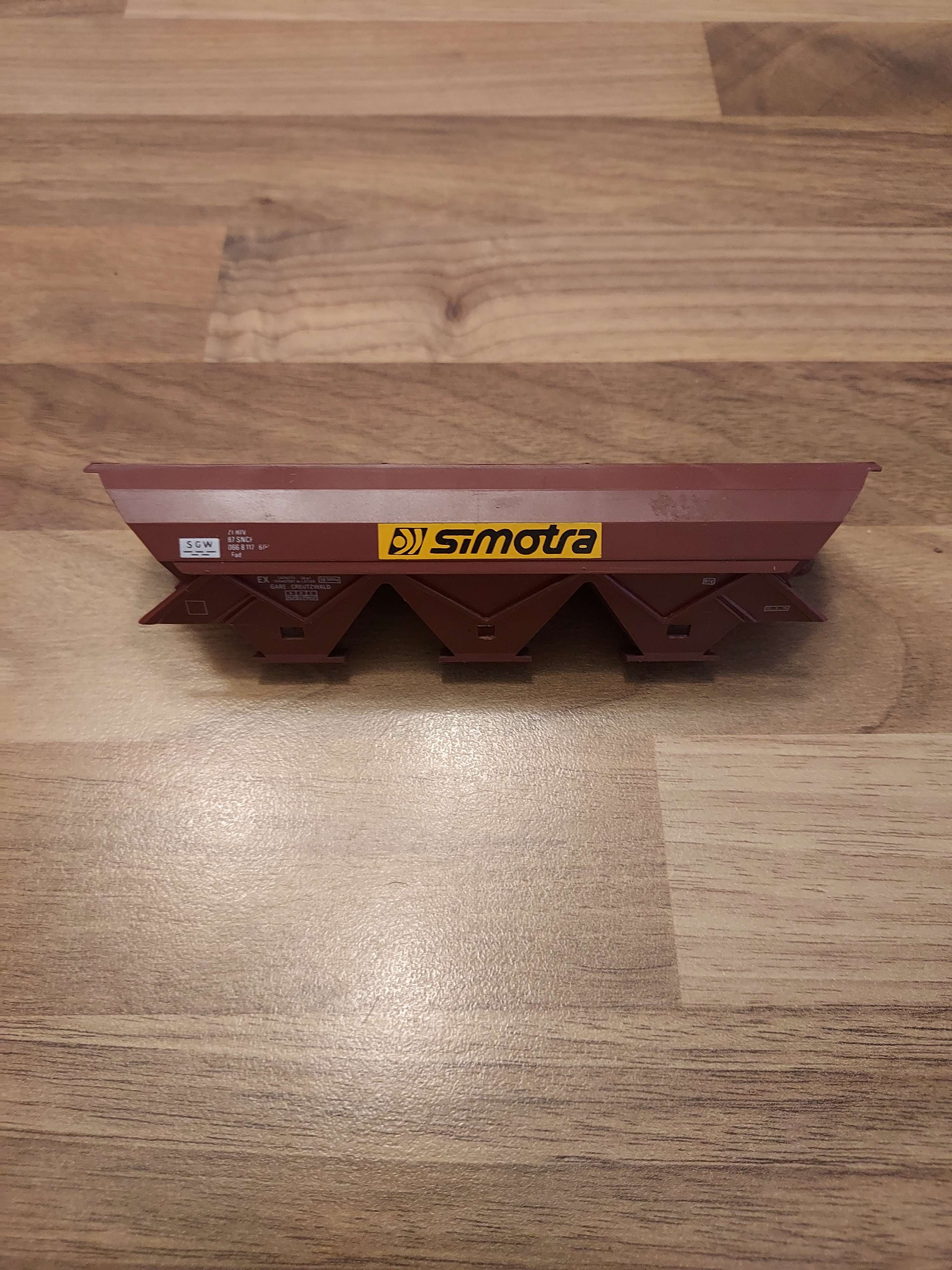 Jouef caisse de wagon simotra HO 