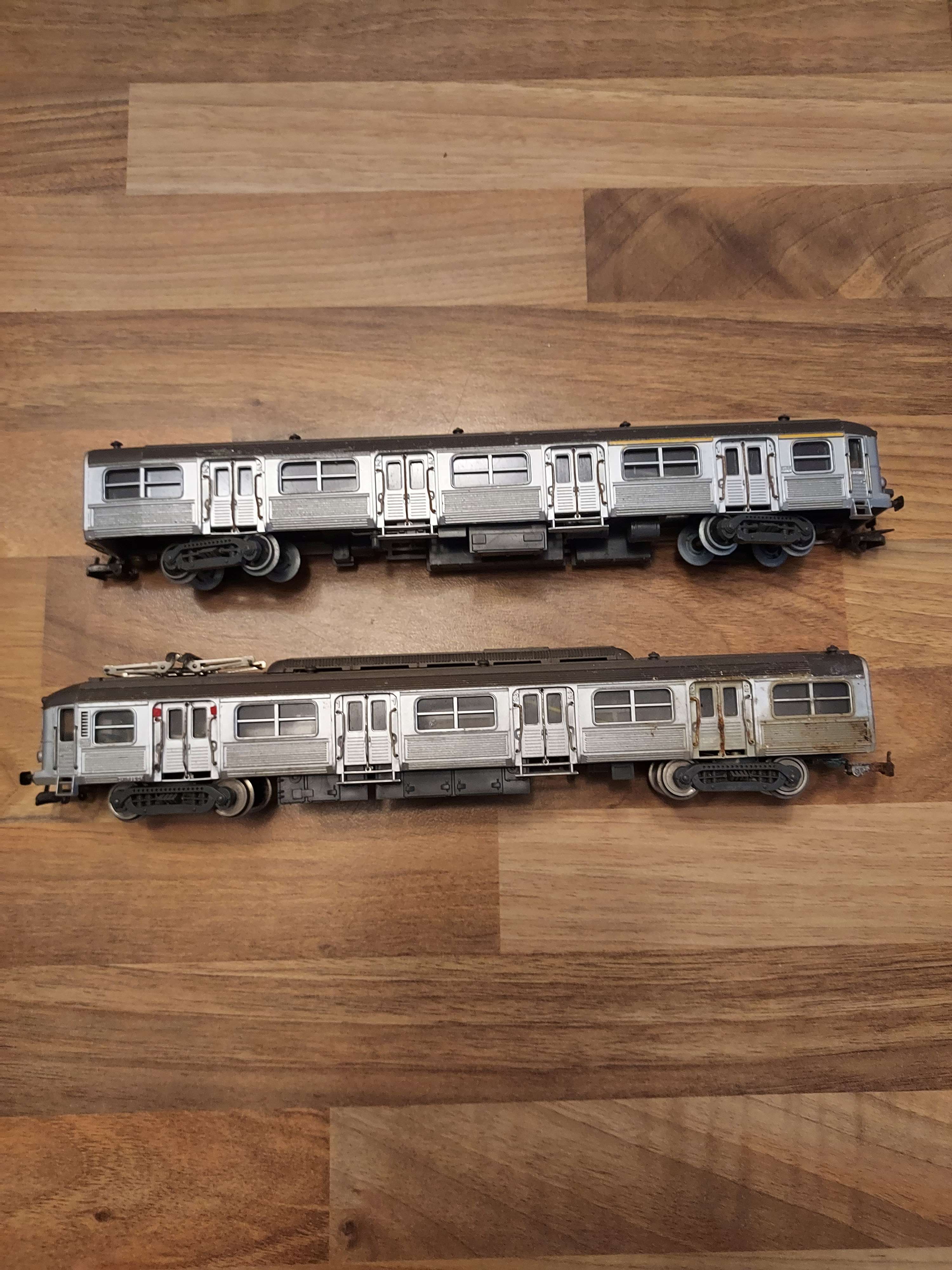 Rame de banlieue Z 5154  "BUDD" r&eacute;f. JOUEF: 761 E, sans la boite ref 7 et 8 