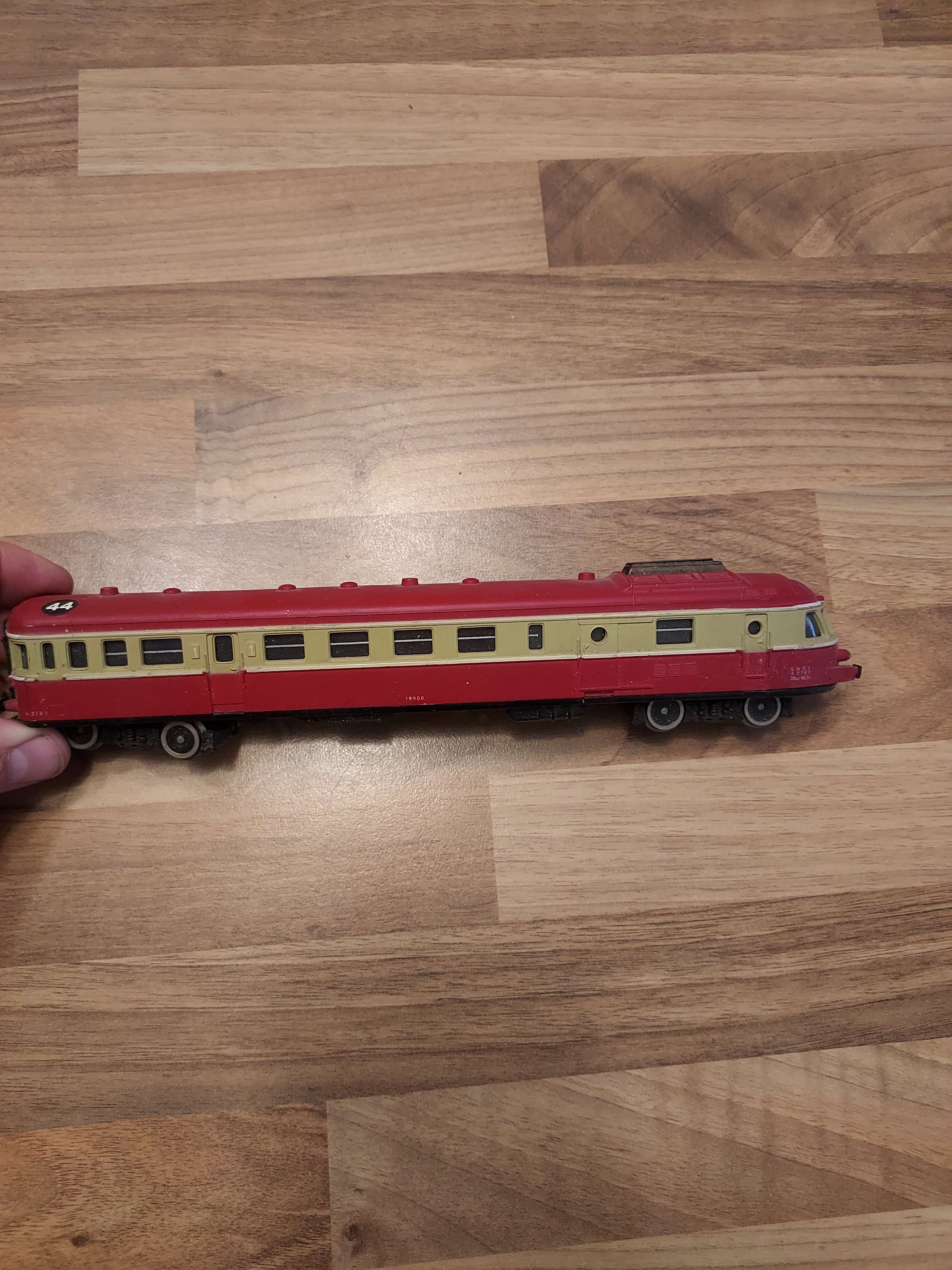 LIMA Ho 1/87 Fausse MOTRICE AUTORAIL TEE TRANS EUROP EXPRESS x 2780 R&eacute;f 44