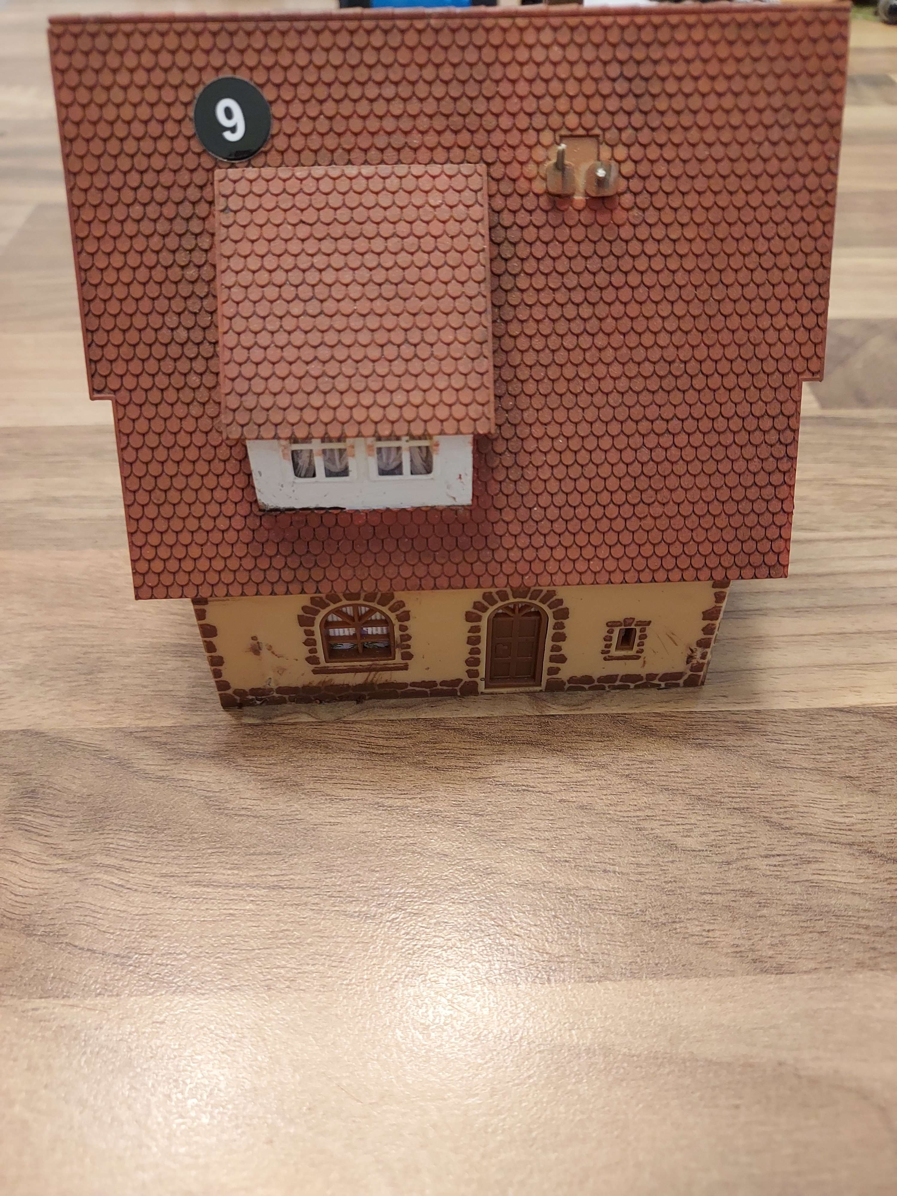 Jouef faller noch maquette Maison alsacien avec colombage et commerces Ho ref 9