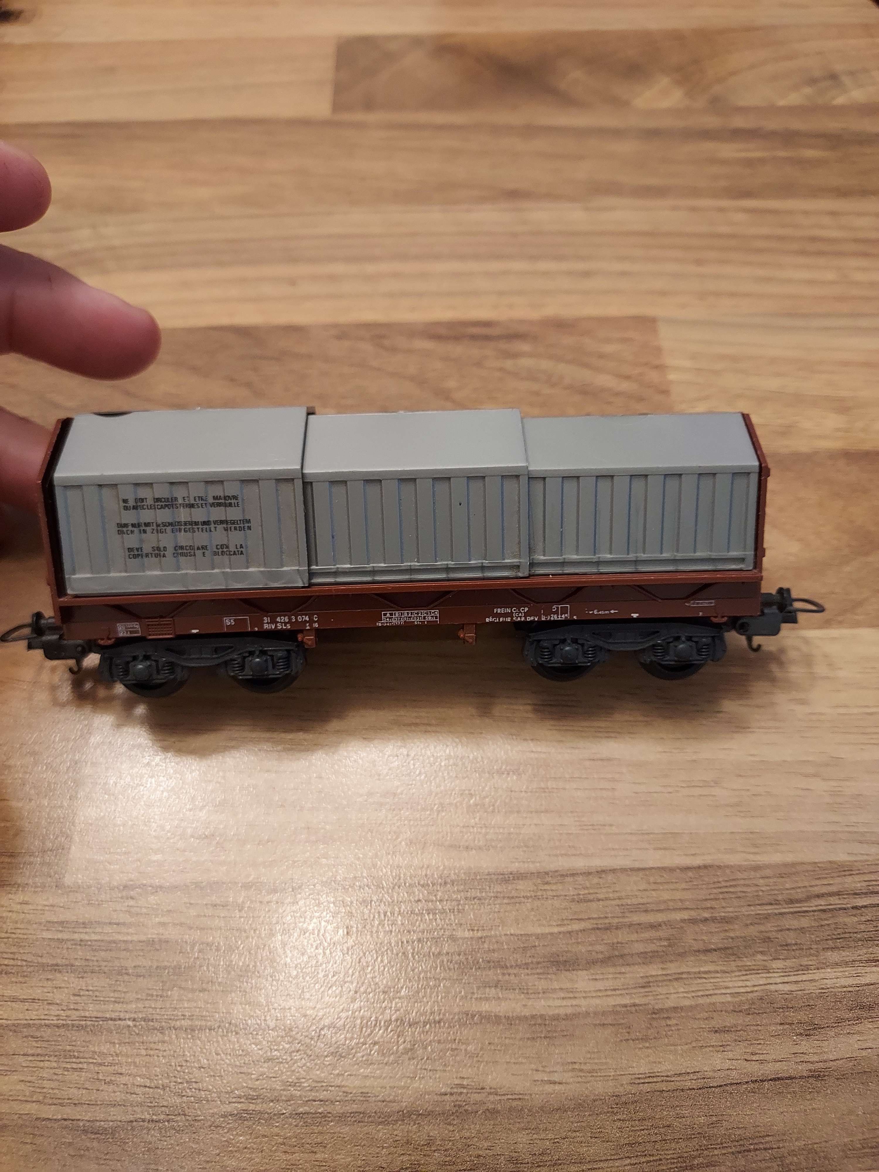 Lima wagon t&eacute;lescopique HO ref 46 
