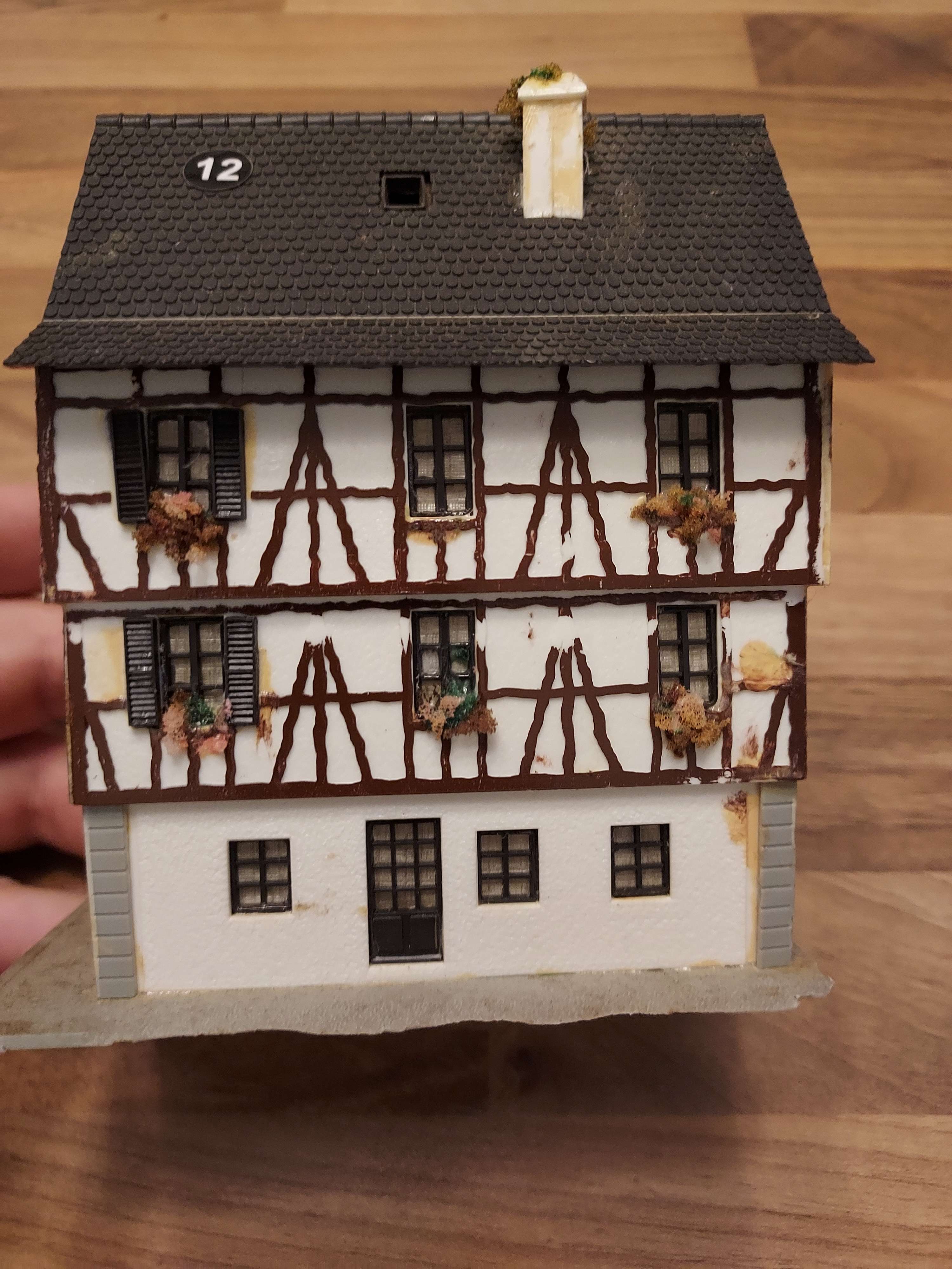 Jouef Maquette immeuble &agrave; colombage HO ref 12 
