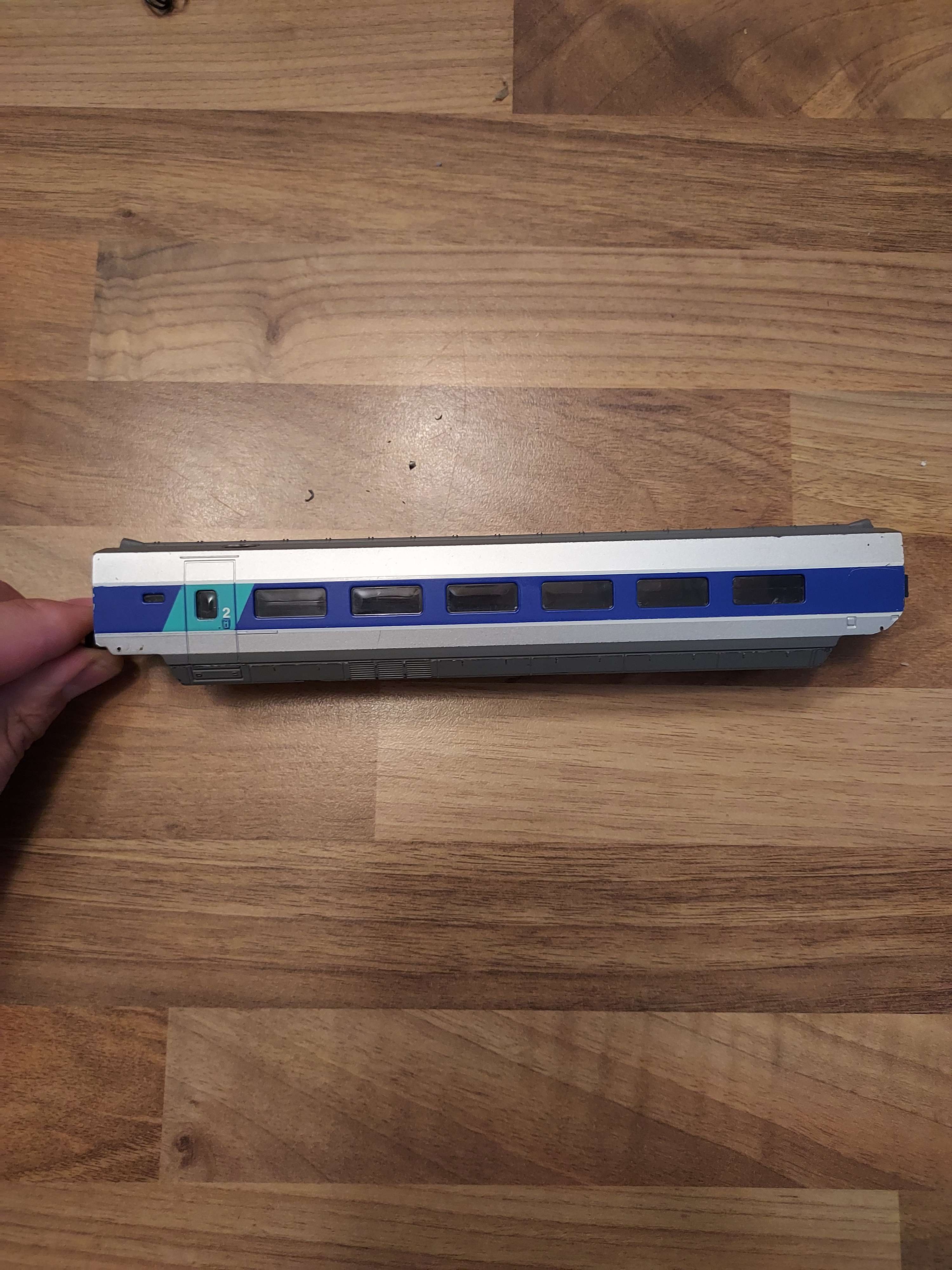 jouef champagnole HO: Voiture 2e classe TGV Atlantique  Ref 57