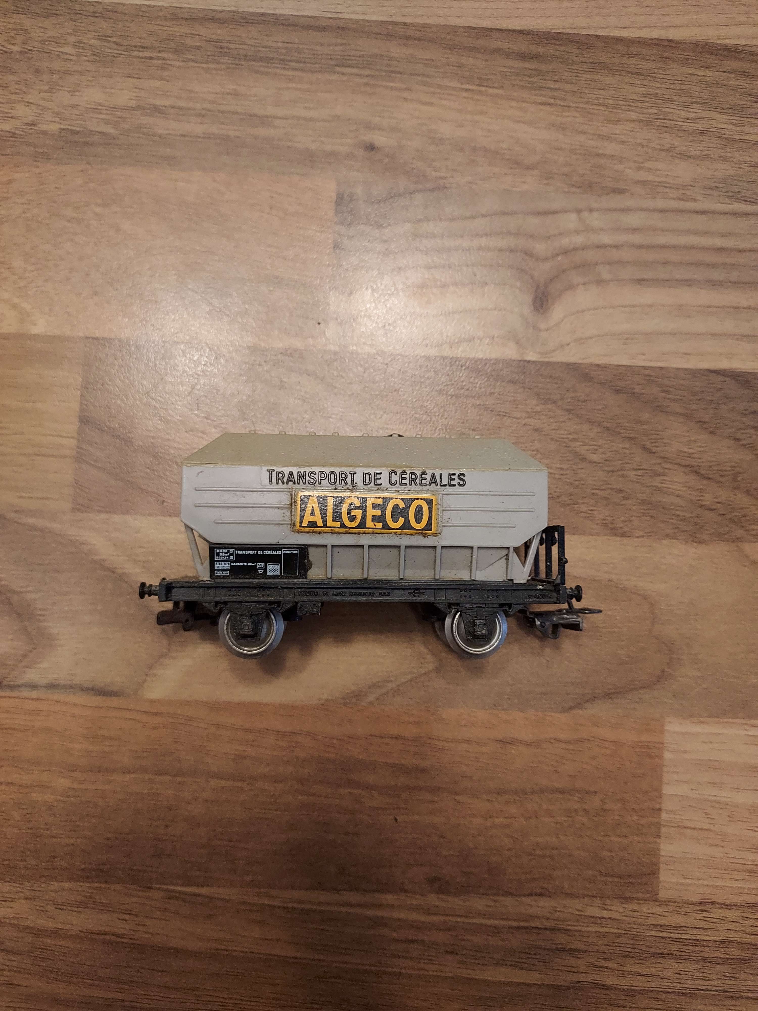 Jouef wagon algeco HO ref 57