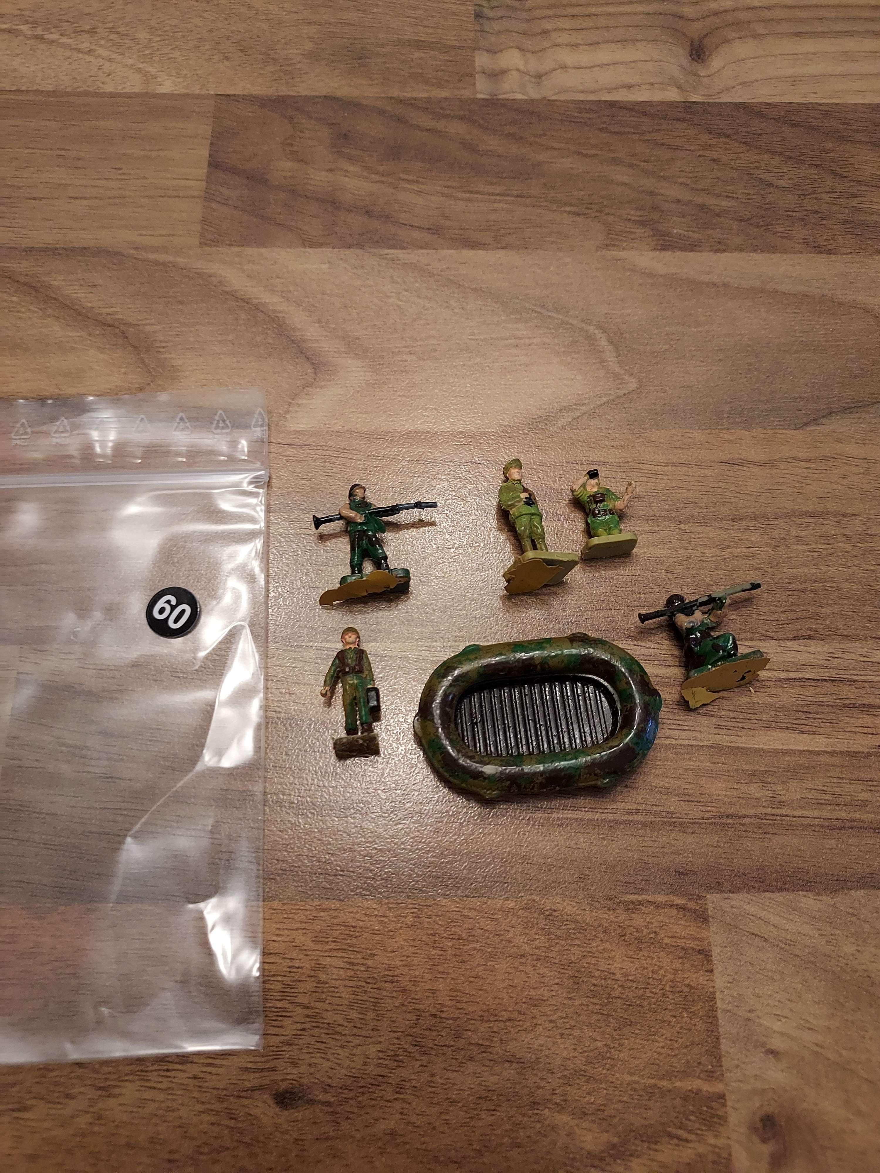 Jouef preiser Busch lot de personages figurines militaires HO ref 60
