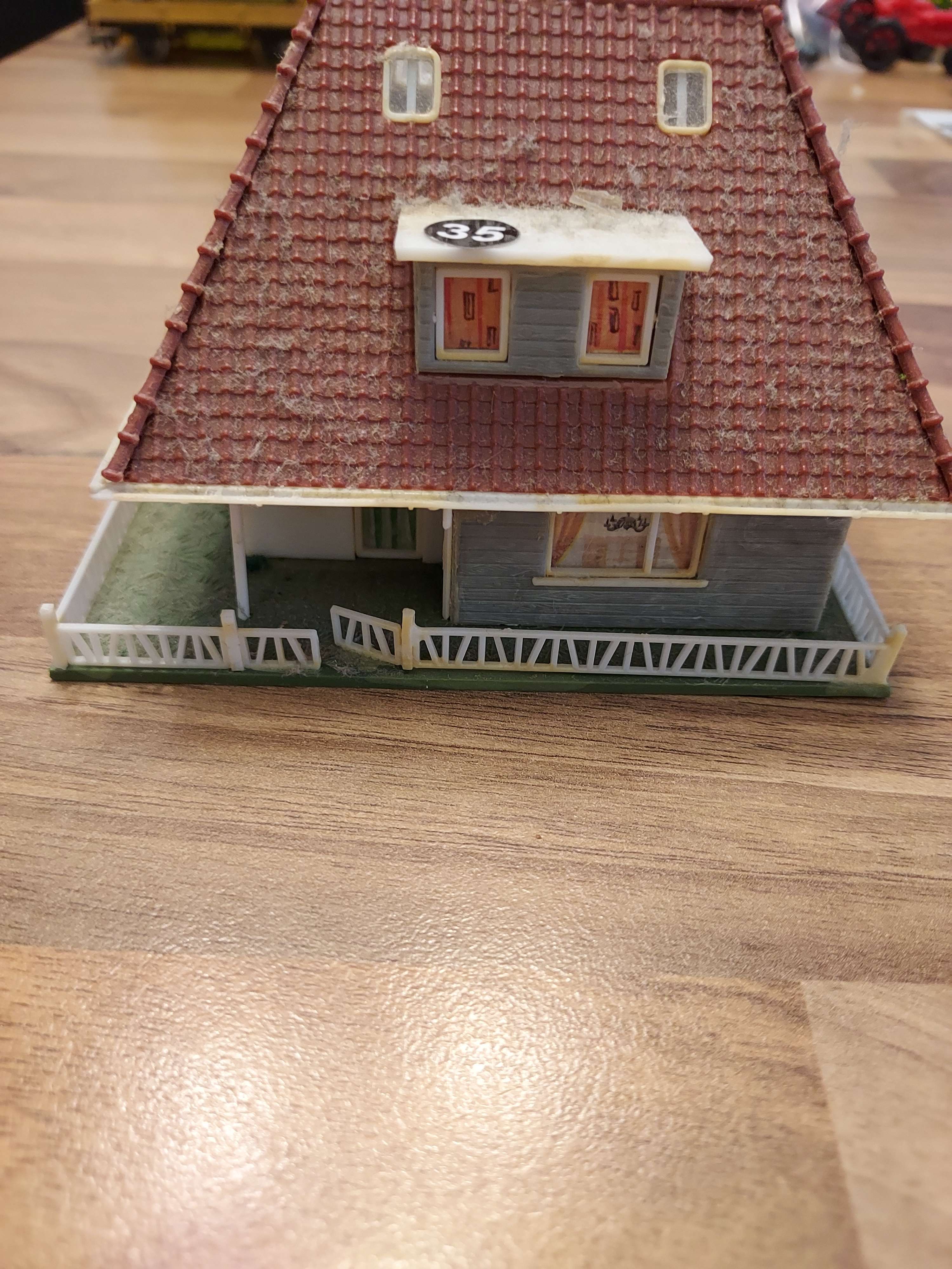 Jouef faller Busch maquette HO maison avec cour ref 35
