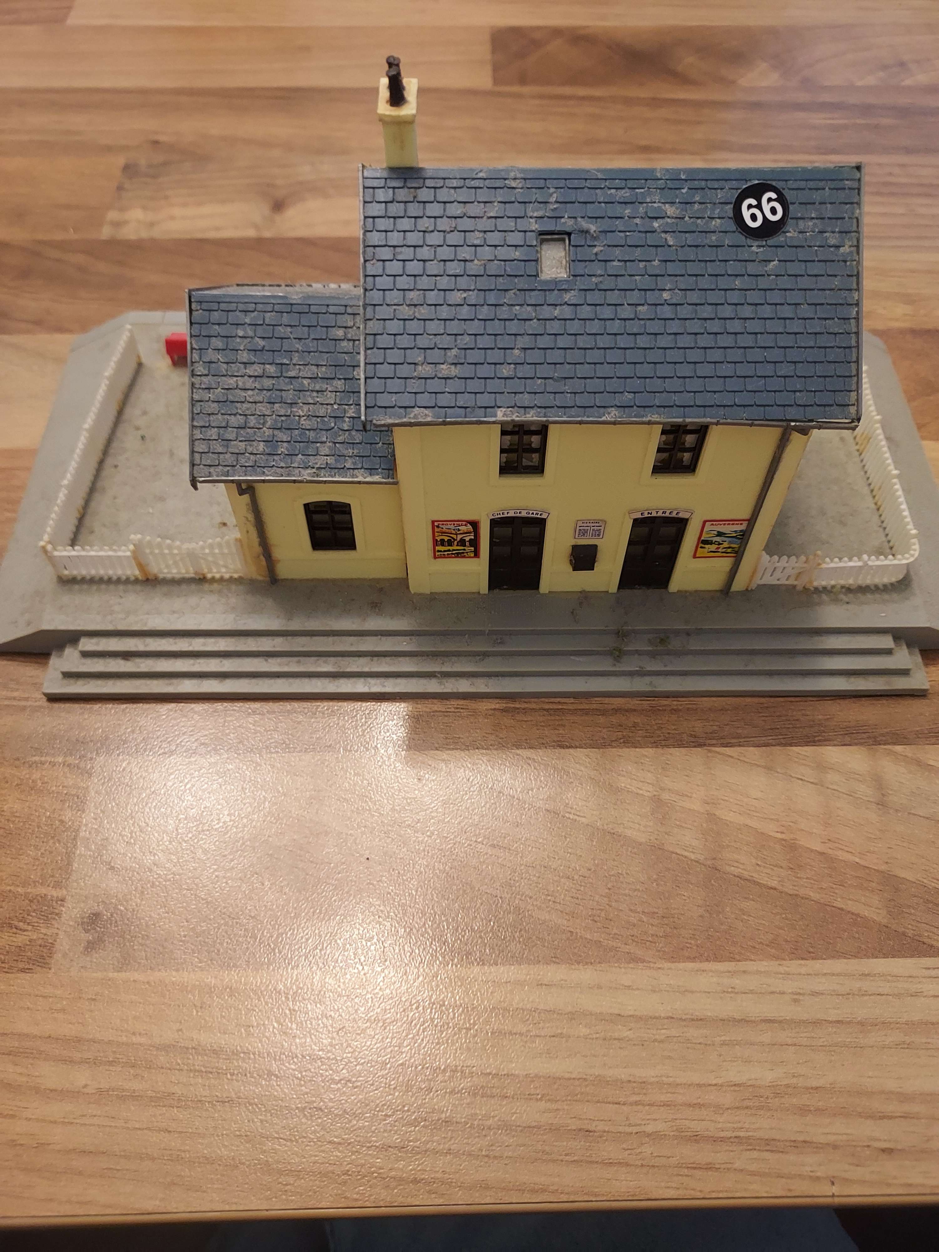 Maquette Gare De Villeneuve Jouef Ho ref 66