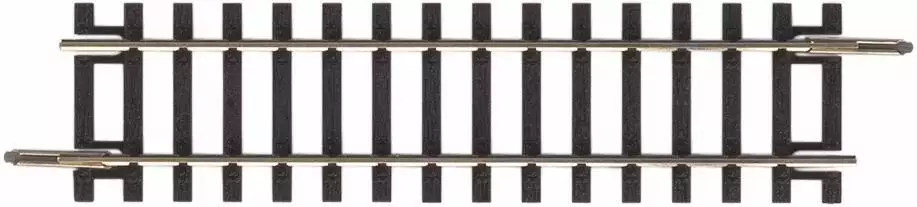Rail droit G119 - 119 mm PIKO 55202 - HO 1/87 - Code 100