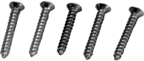 Boite de 400 vis pour rails ballast&eacute;s PIKO 55488 Dimension :1.4x18mm