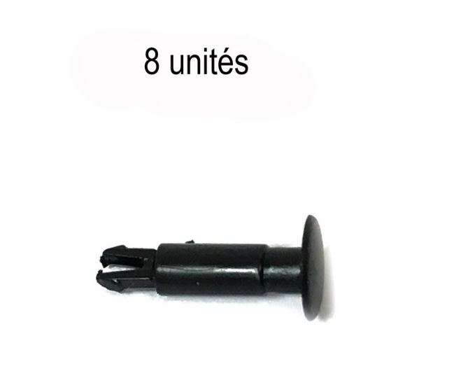 8 tampons ronds &agrave; clipper-HO-1/87-PIKO 56082