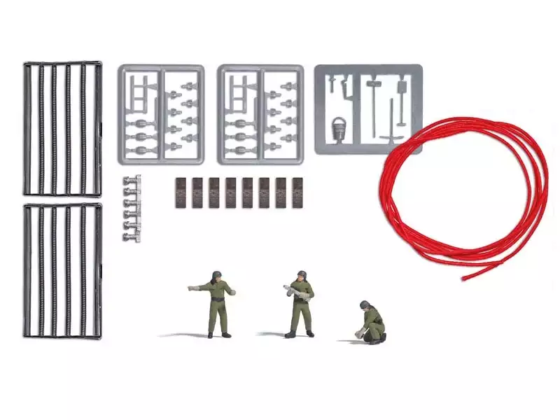 &Eacute;quipe de pompiers, HO 1/87 Busch 7960