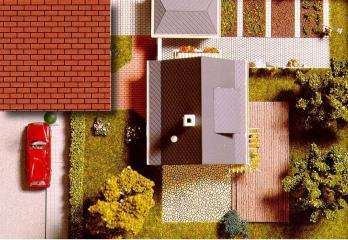 Lot de plaques briques BUSCH 7038