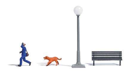 En fuite, &eacute;chelle H0 1/87 Busch 7889