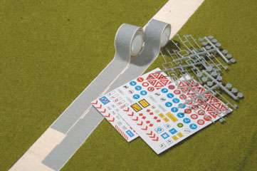 SET ROUTES 7 PIECES, HO 1/87 PIKO 55726