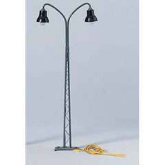 LAMPADAIRE 2LAMPES 14CM, HO 1/87 PIKO 55753