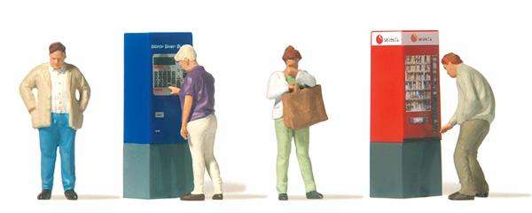 Distributeurs automatiques HO 1/87 PREISER 10751