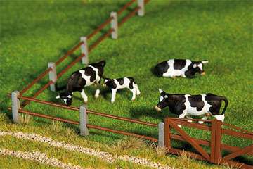 Cl&ocirc;ture d&rsquo;enclos II, 876 mm,  HO 1/87 FALLER 180431