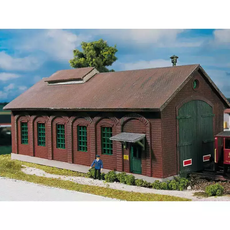 Remise &agrave; locomotive - HO 1/87 - Piko 61823